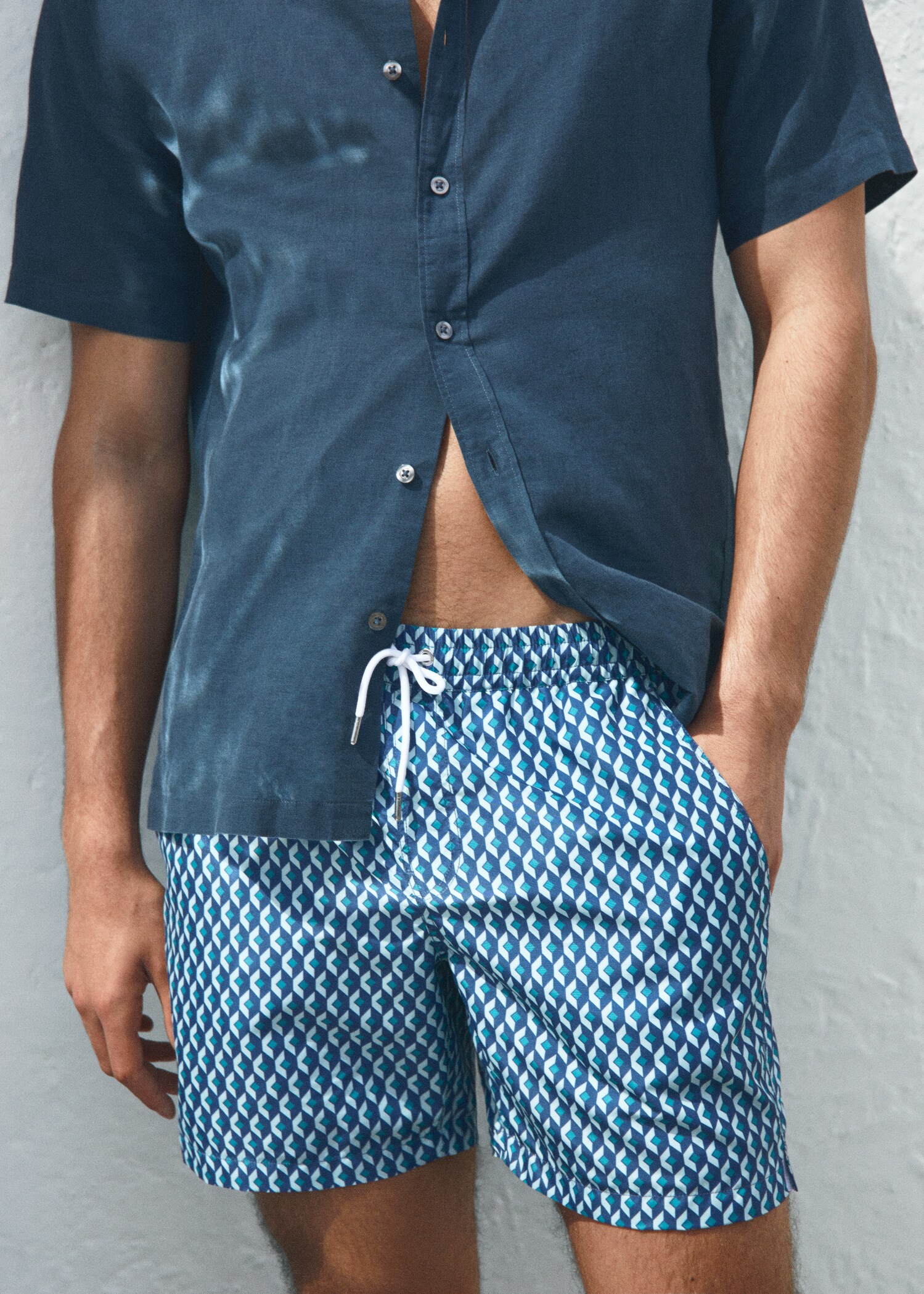 Maillot de bain imprimé géométrique - Détail de l'article 5
