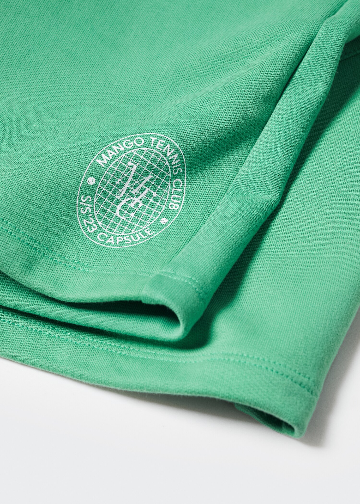 Cotton shorts with drawstring - Details of the article 8