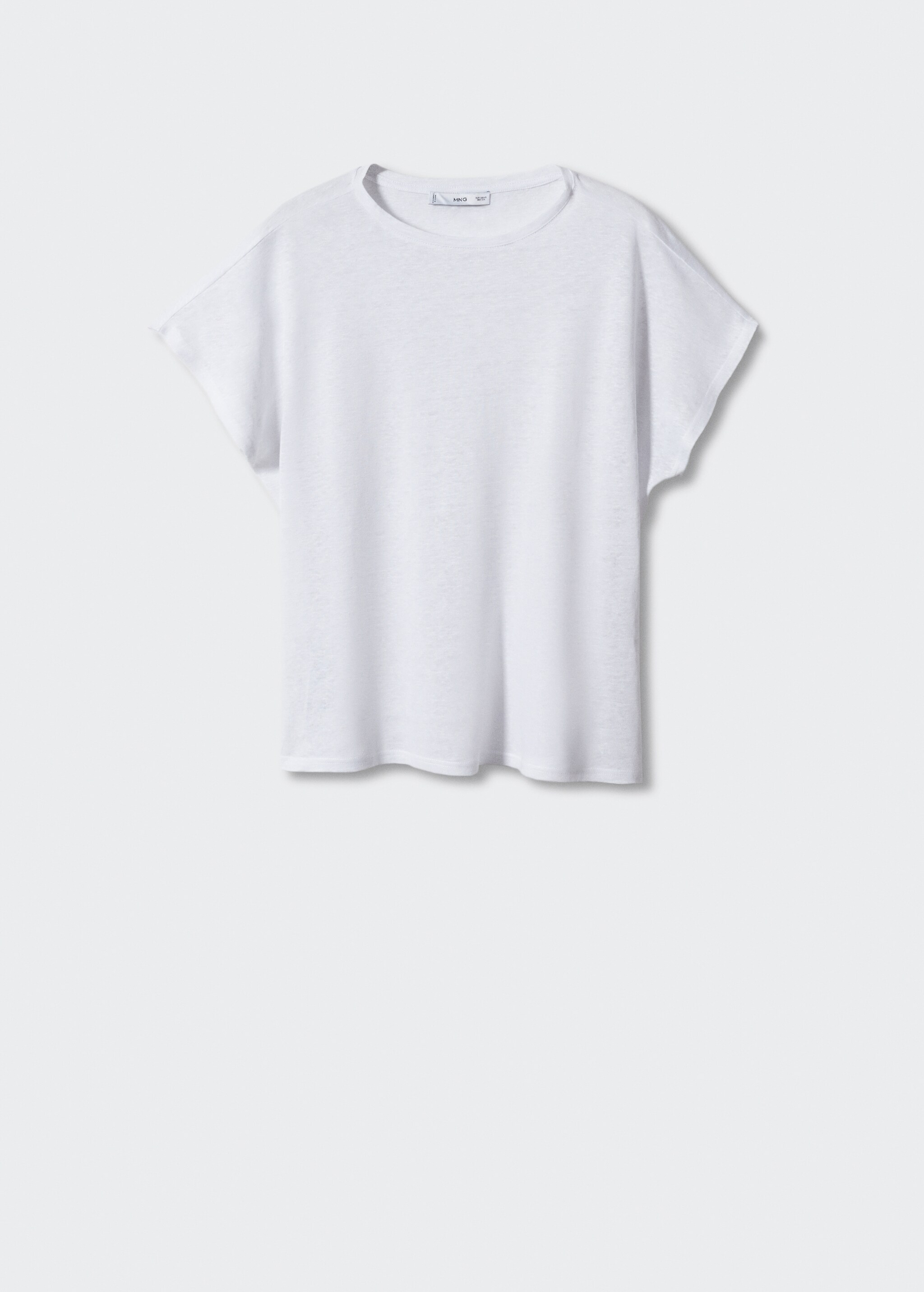 T-shirt 100 % lin - Article sans modèle
