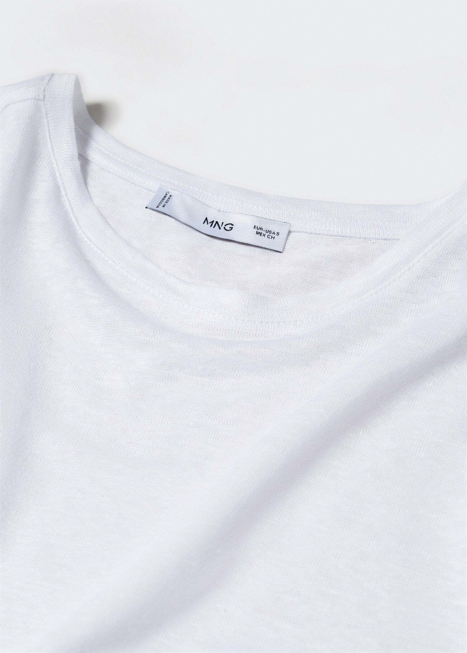 Camiseta 100% lino - Detalle del artículo 8