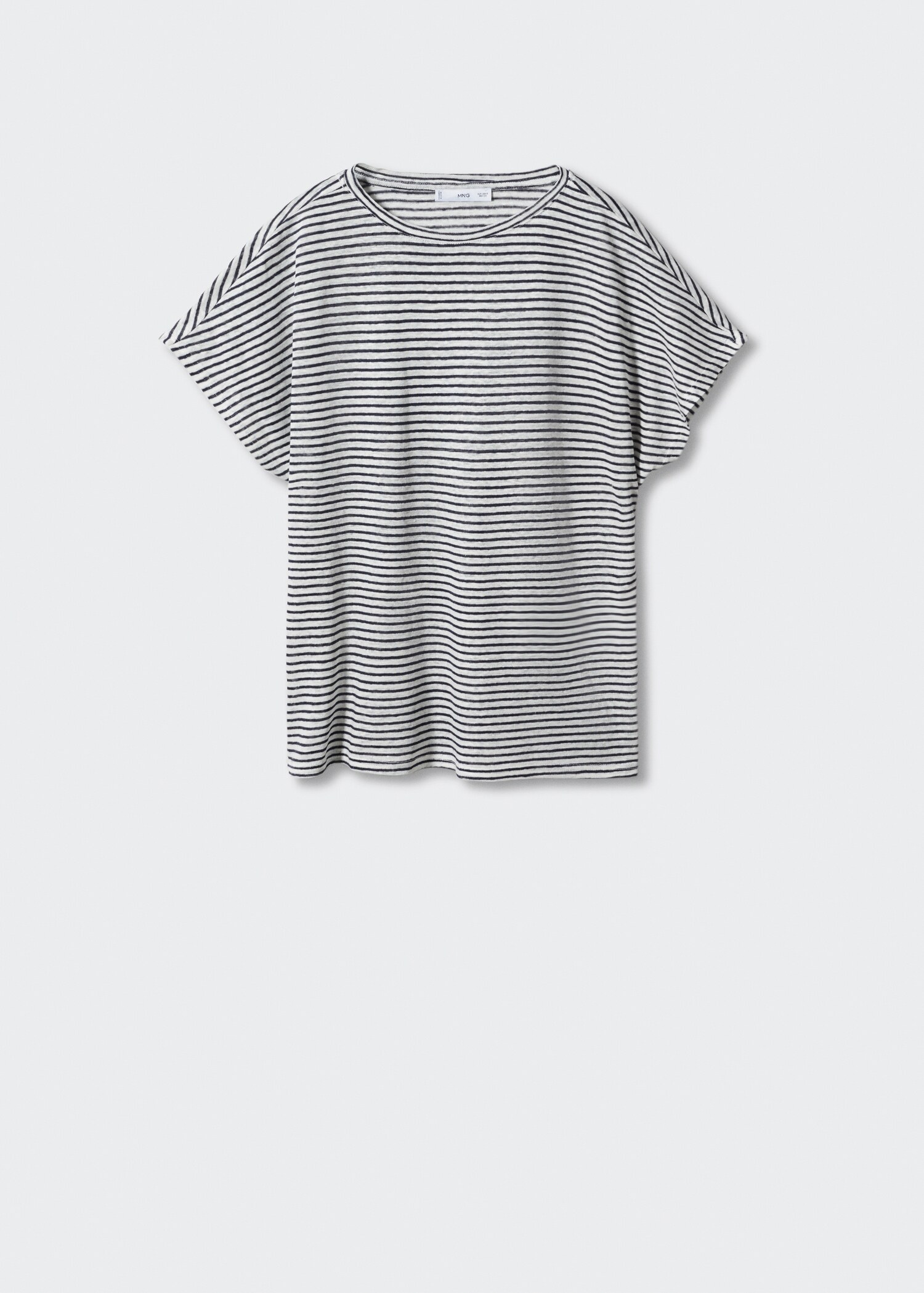 100% linen t-shirt - Article without model