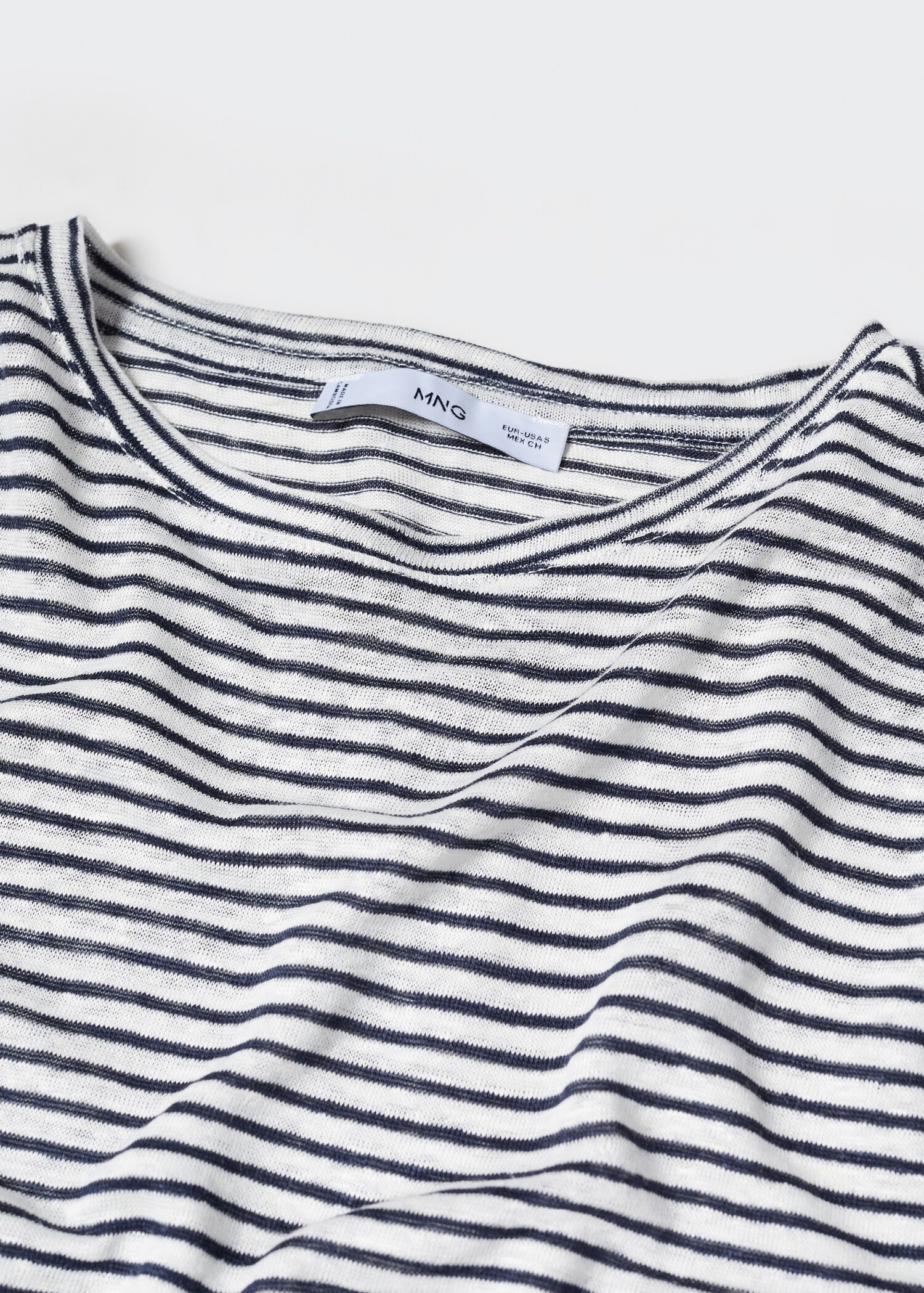 100% linen t-shirt - Details of the article 8