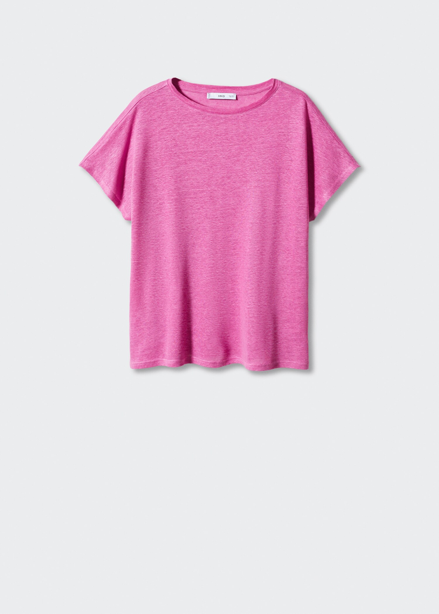 100% linen t-shirt - Article without model