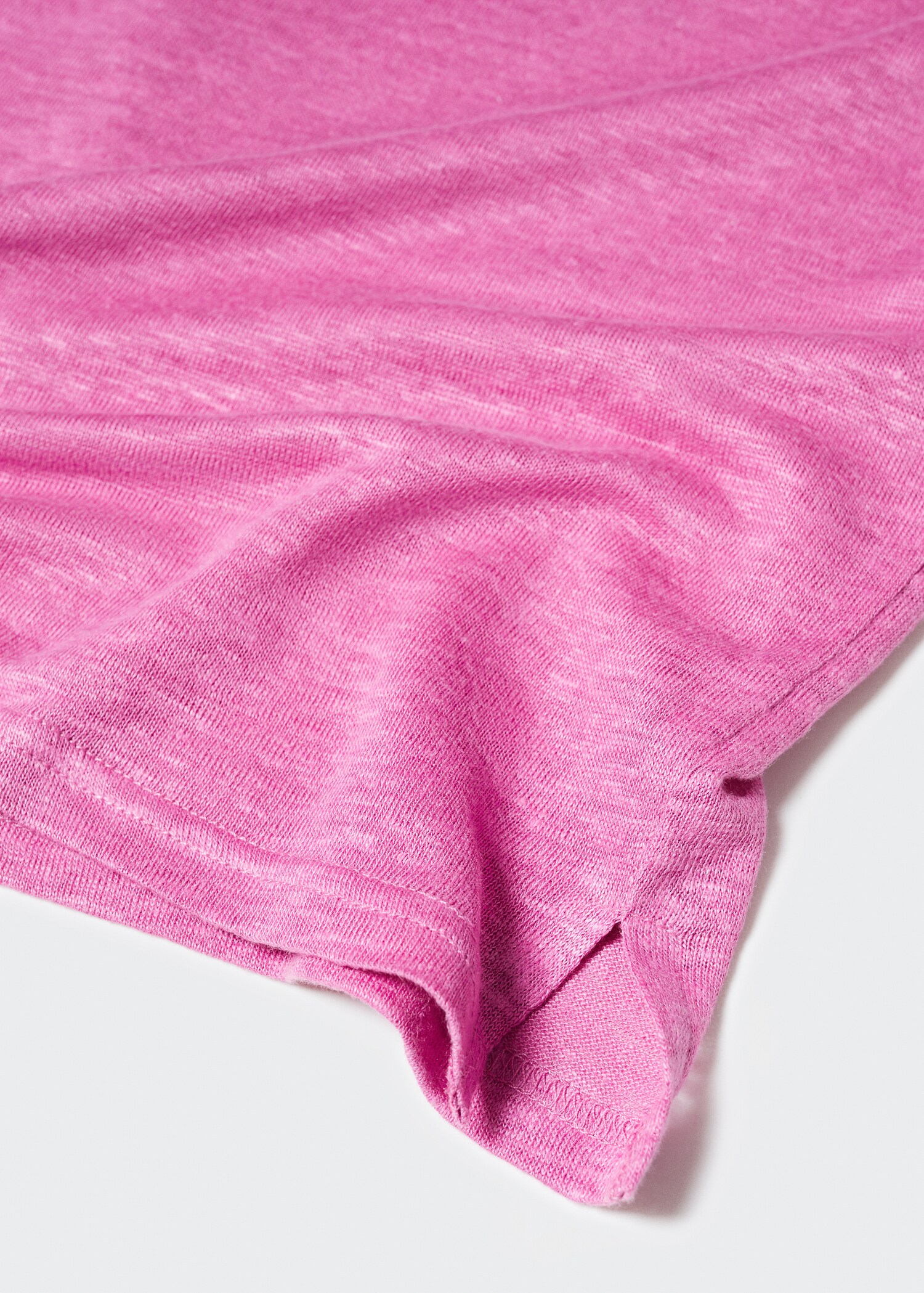 100% linen t-shirt - Details of the article 8