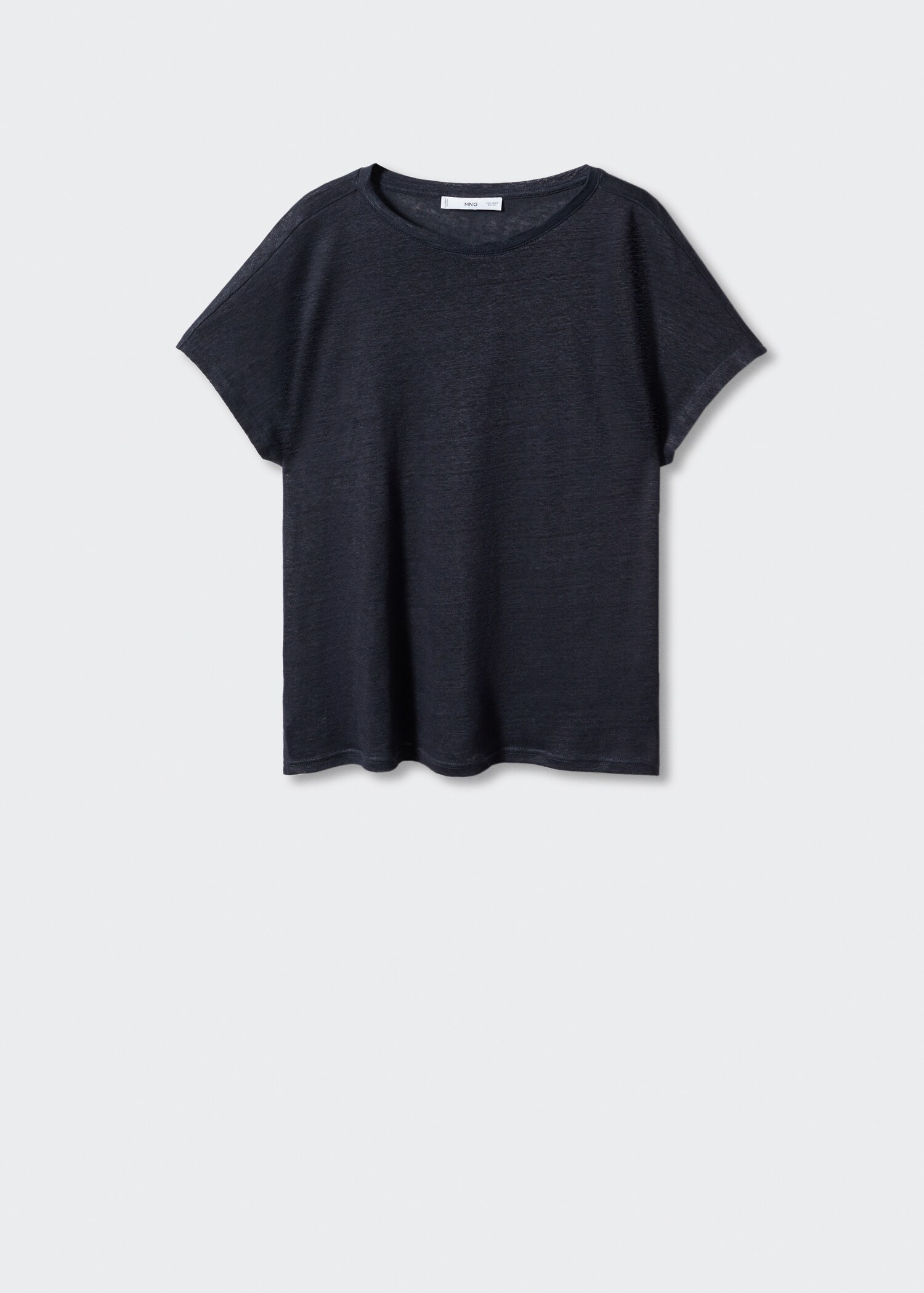 100% linen t-shirt - Article without model