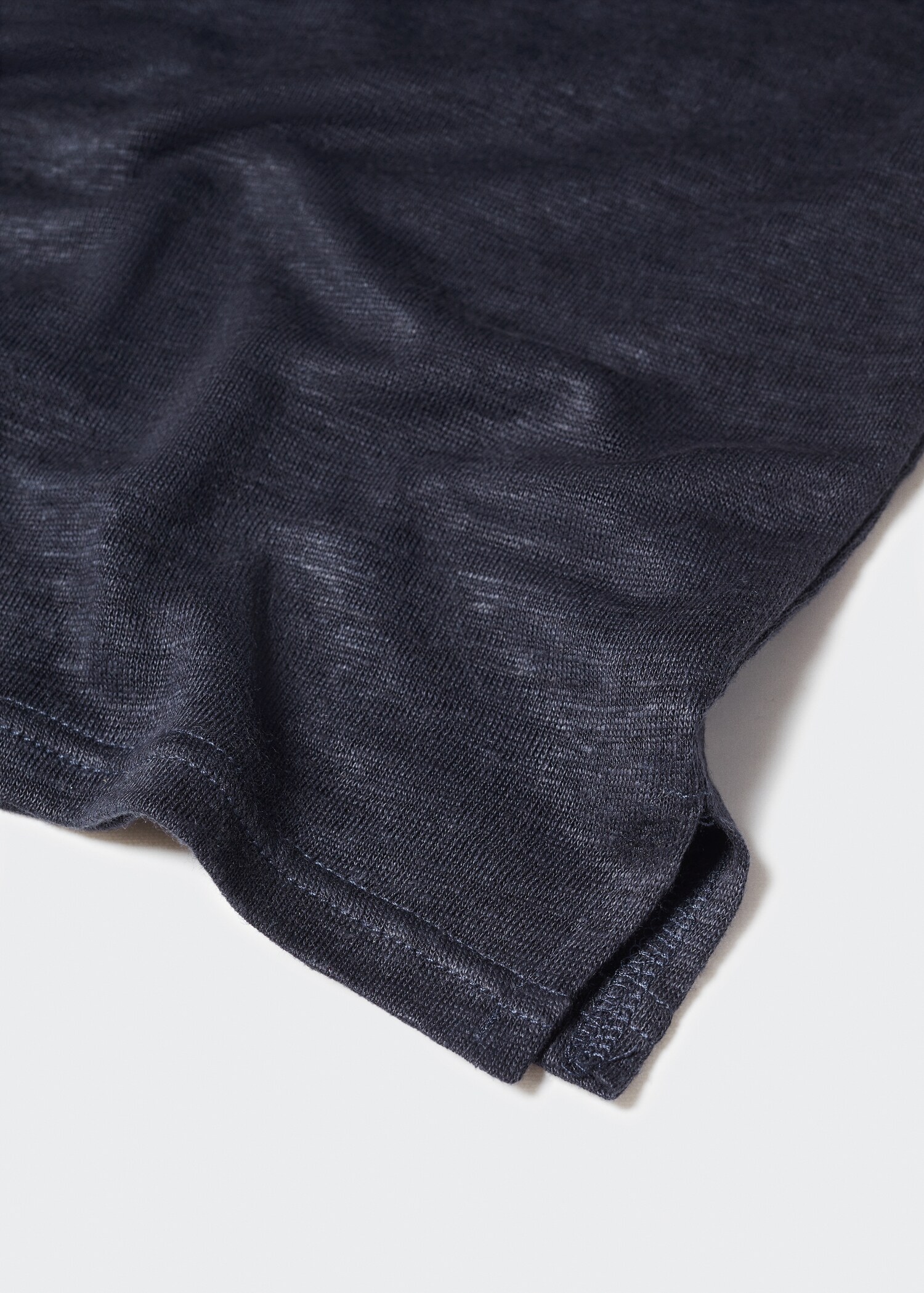 100% linen t-shirt - Details of the article 8