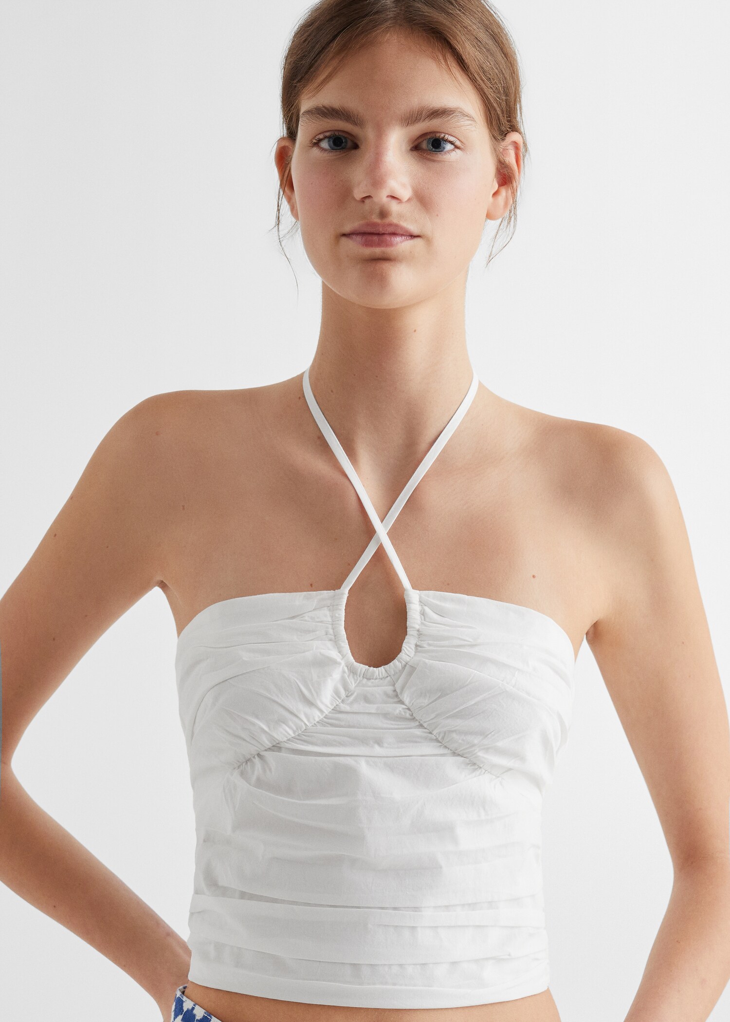 Top crop 100% cotone - Dettaglio dell'articolo 1