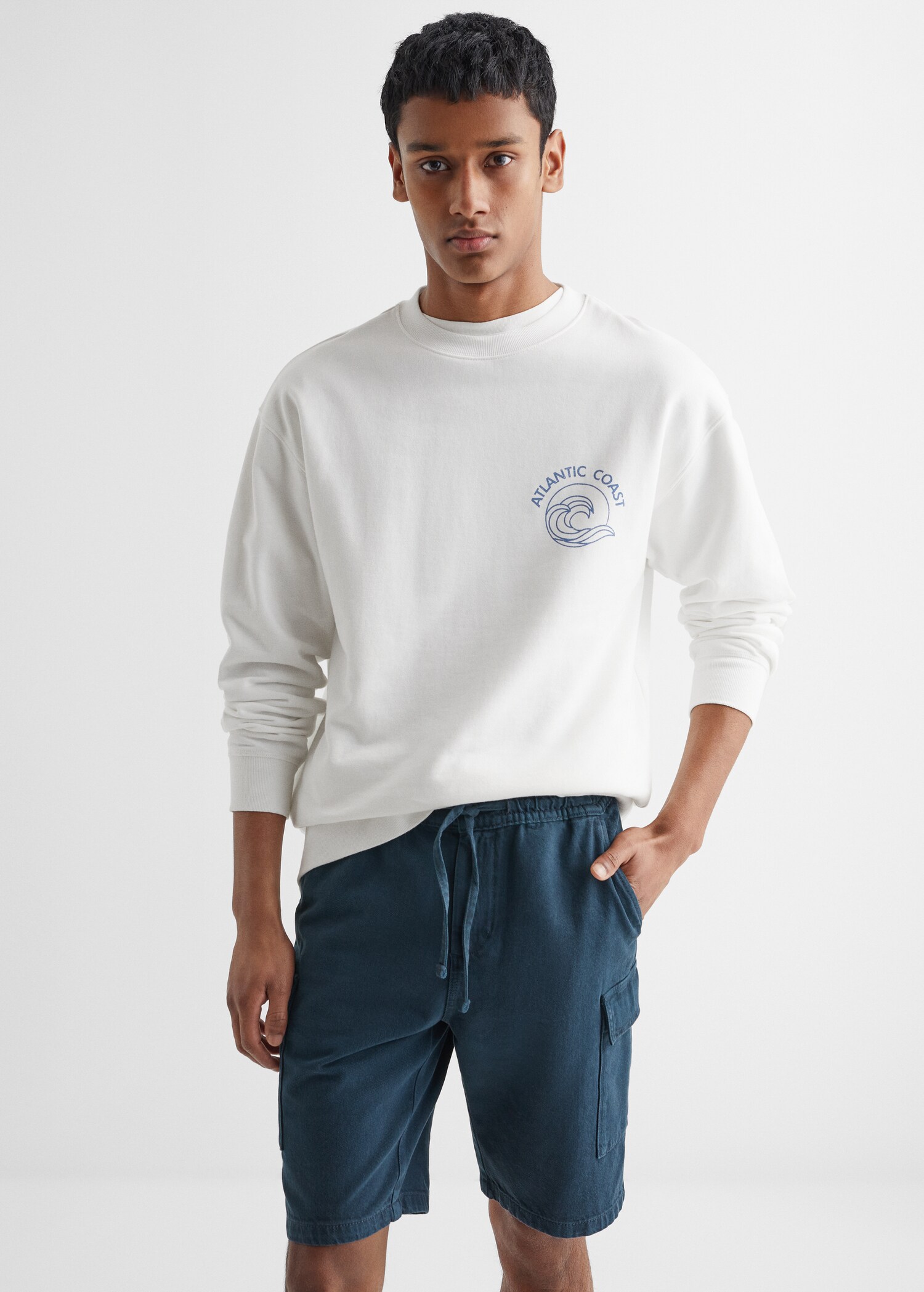 Cargo Bermuda shorts - Medium plane