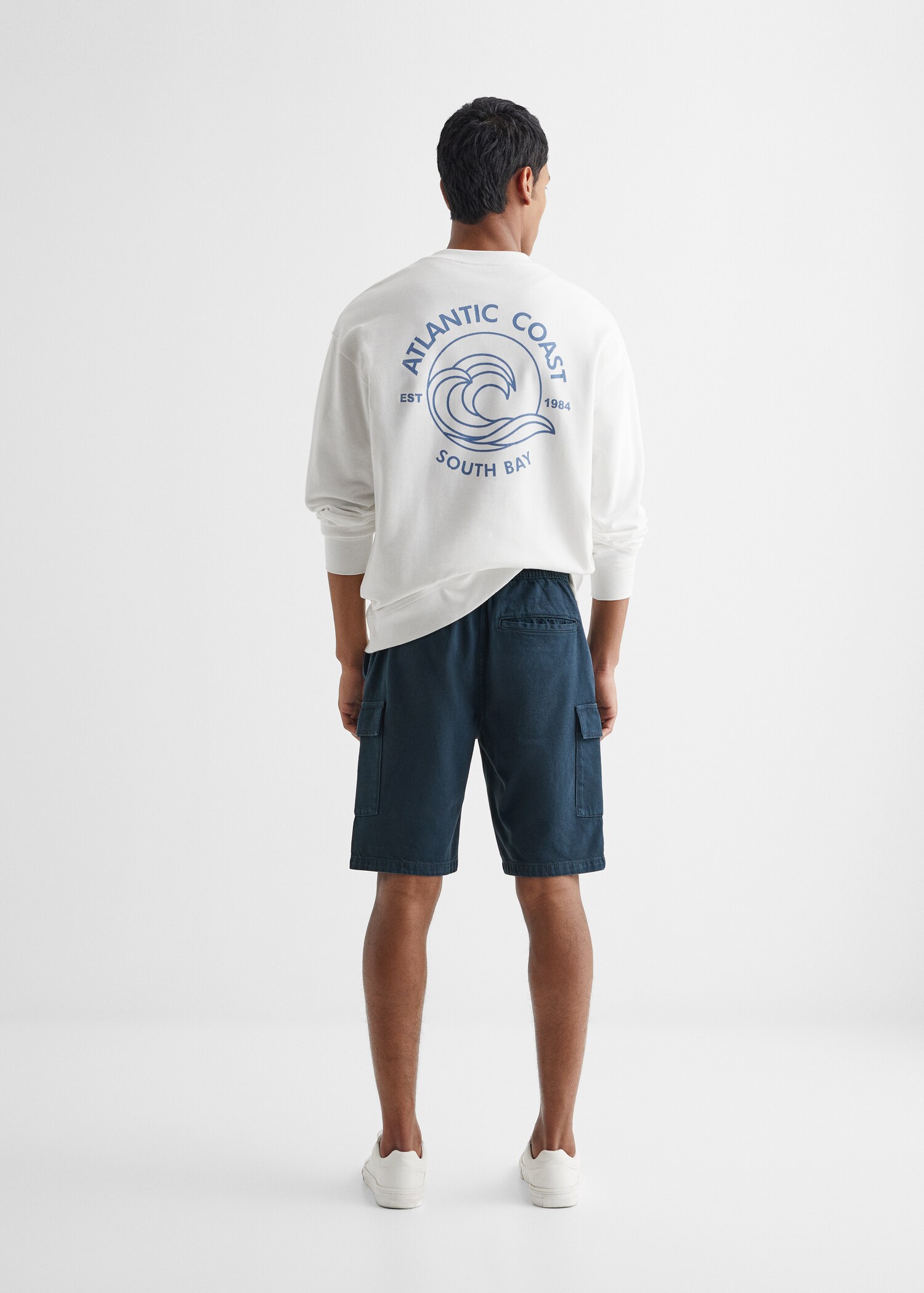 Cargo Bermuda shorts - Reverse of the article
