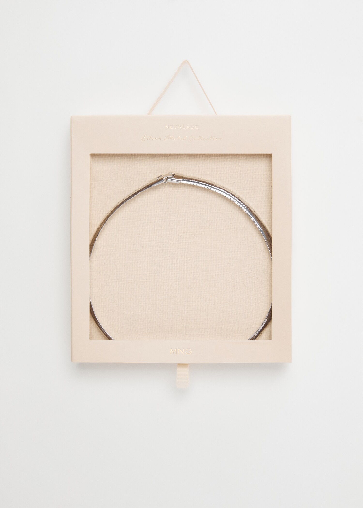 Onbuigzame choker zilvercoating - Detail van het artikel 2