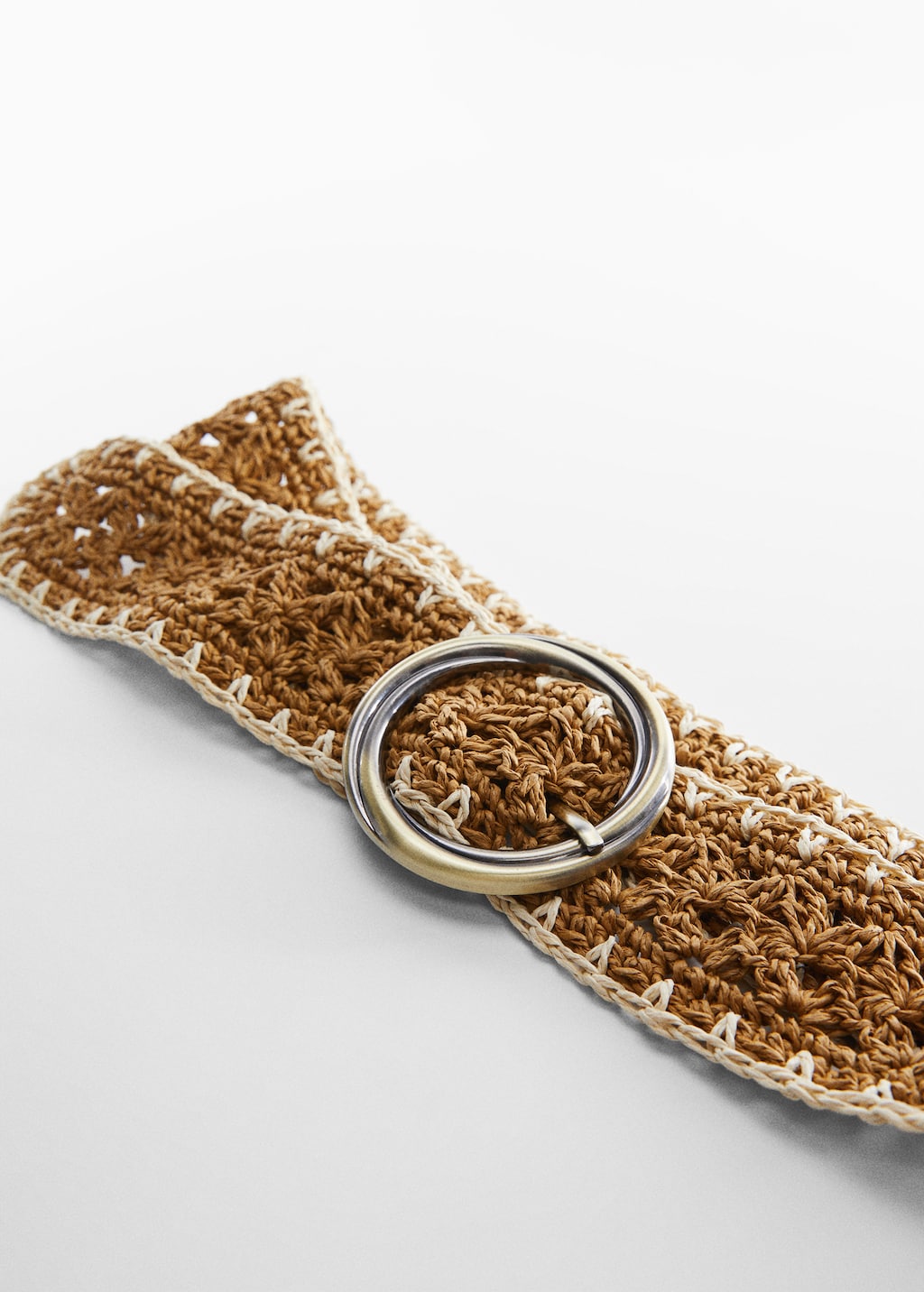 Ceinture raphia mango outlet