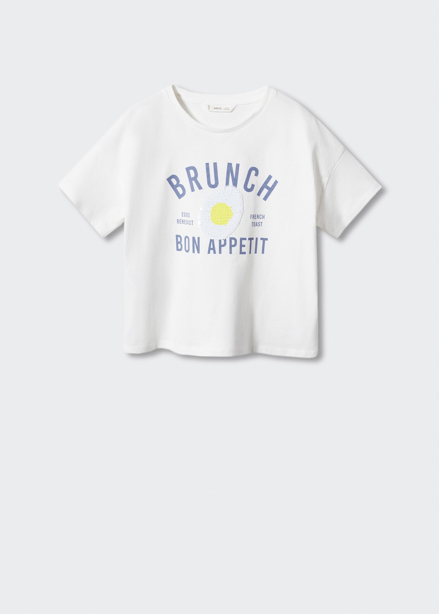 Reversible sequins T-shirt - Article without model