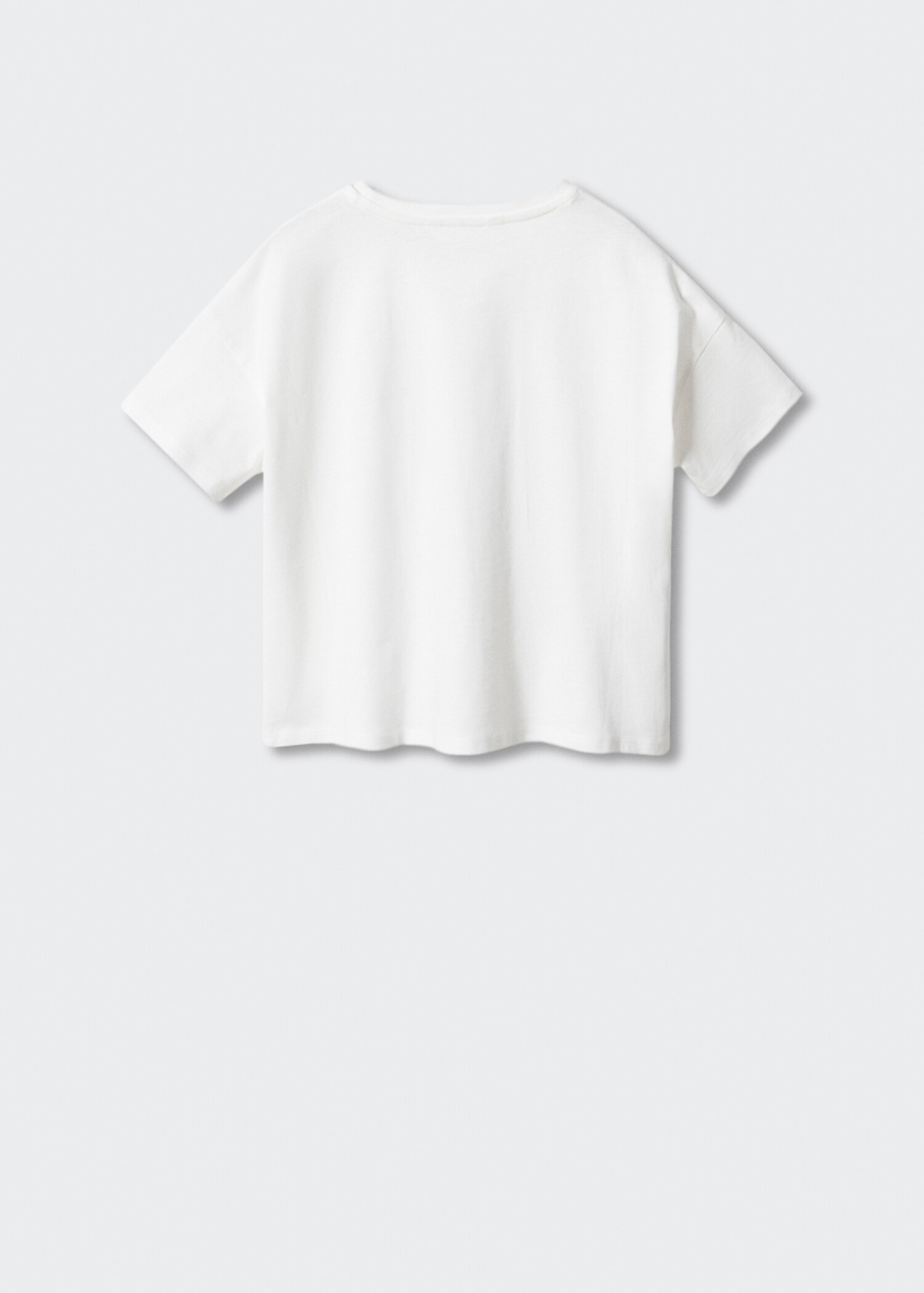 Reversible sequins T-shirt - Reverse of the article