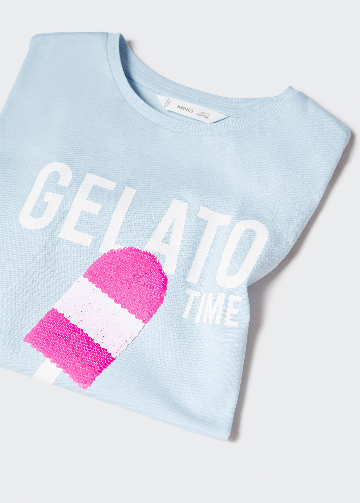 Reversible sequins T-shirt - Details of the article 8