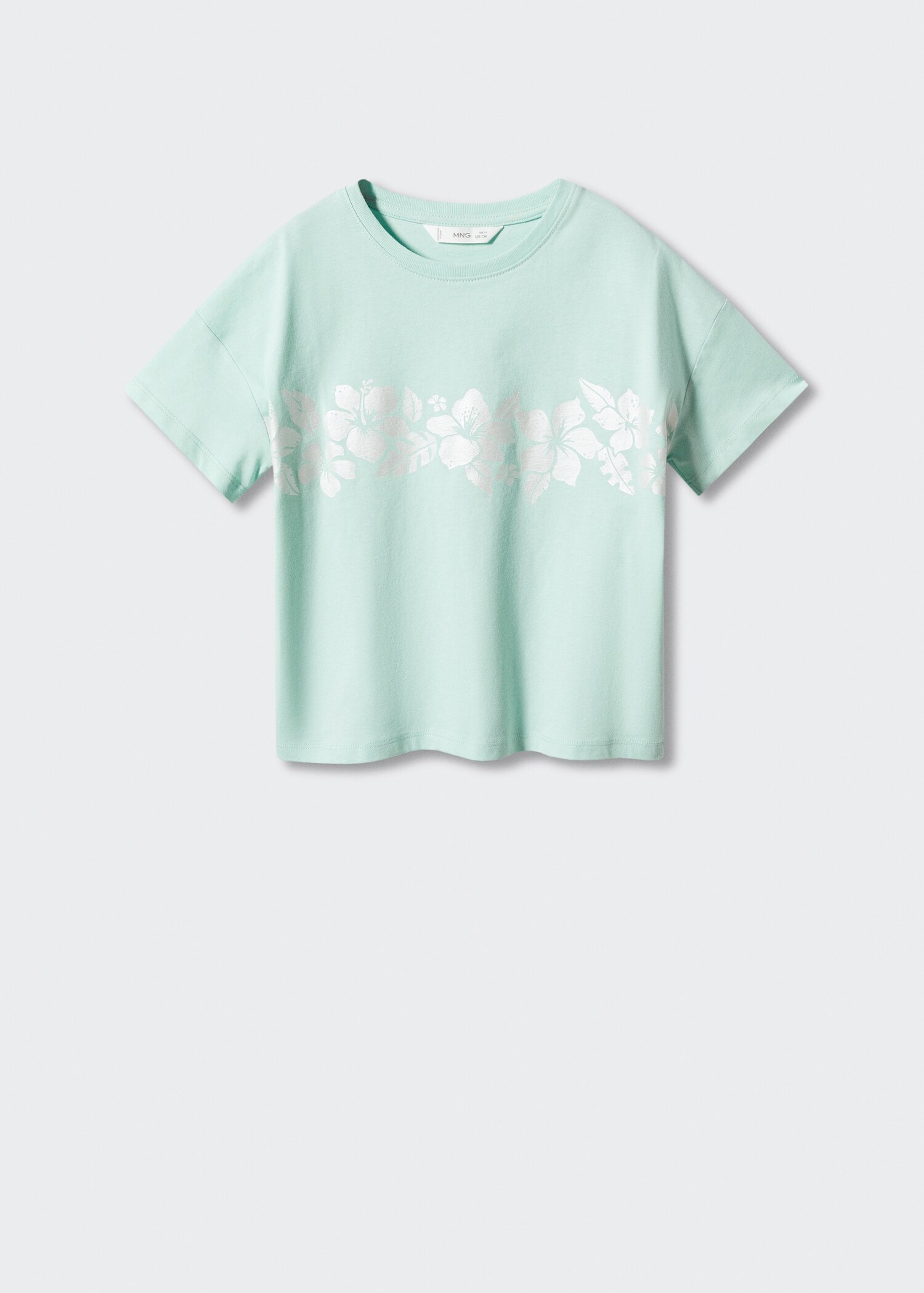Bedrucktes Baumwoll-T-Shirt - Artikel ohne Model