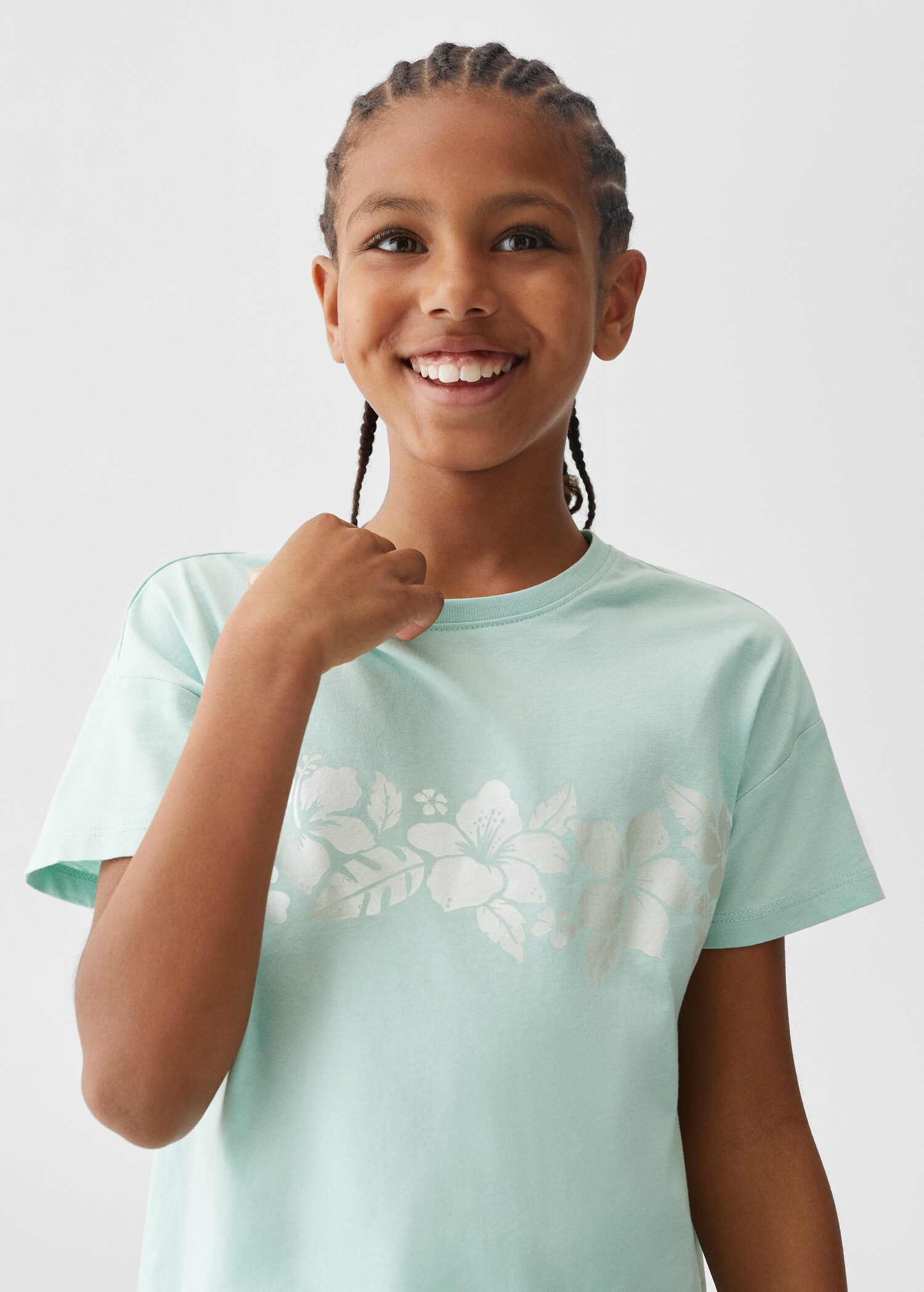 Bedrucktes Baumwoll-T-Shirt - Detail des Artikels 1