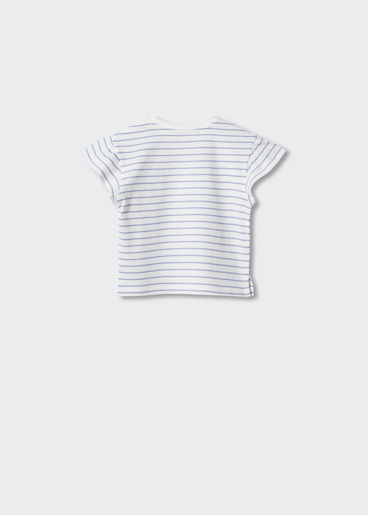 Camiseta algodón rayas - Reverso del artículo