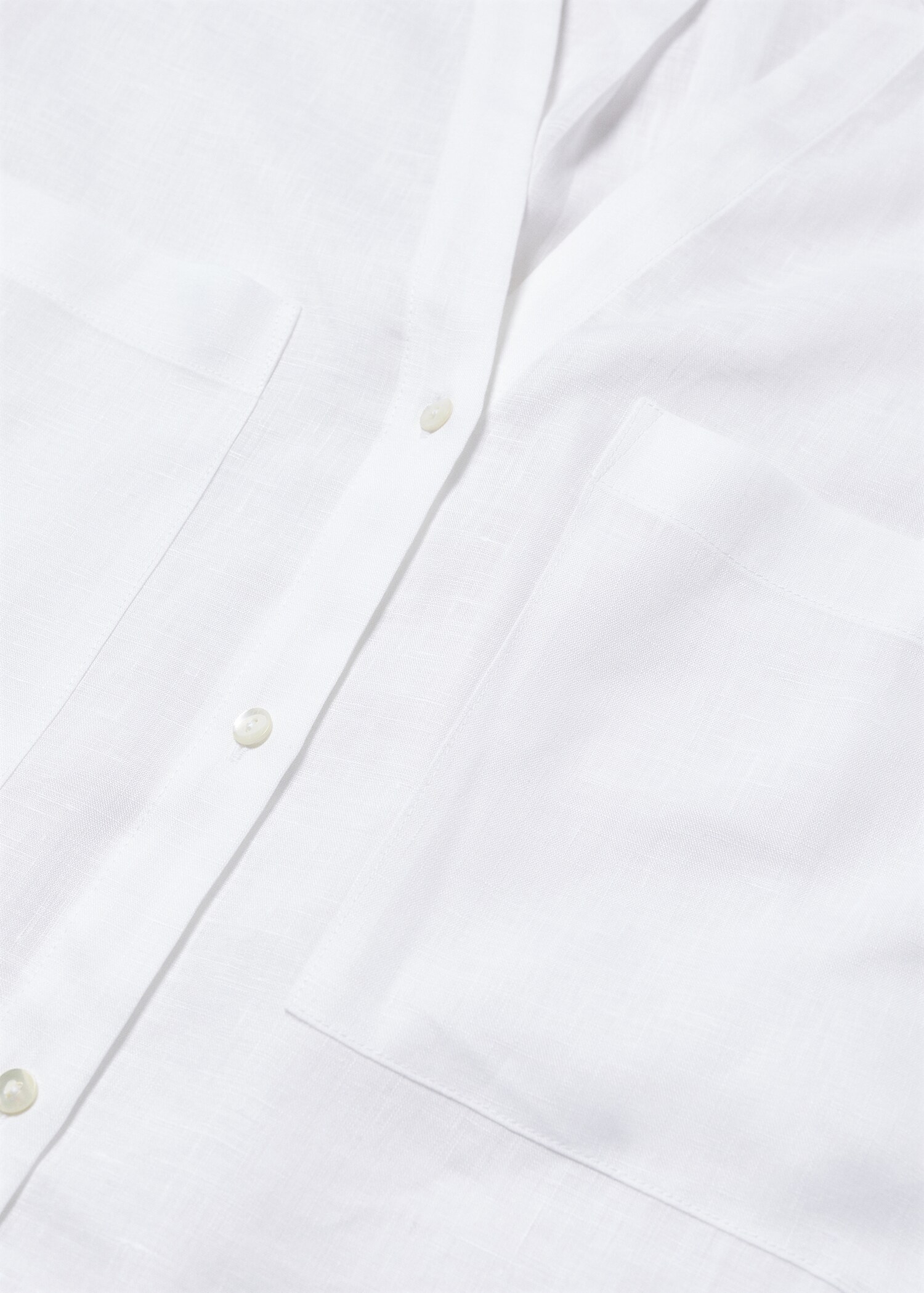 Pocket linen shirt - Details of the article 8