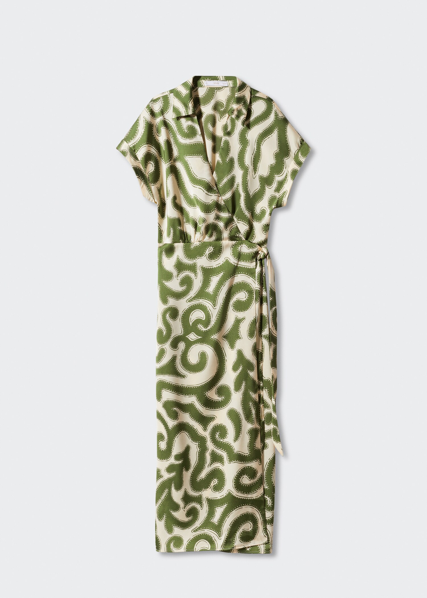 Print wrap dress - Article without model