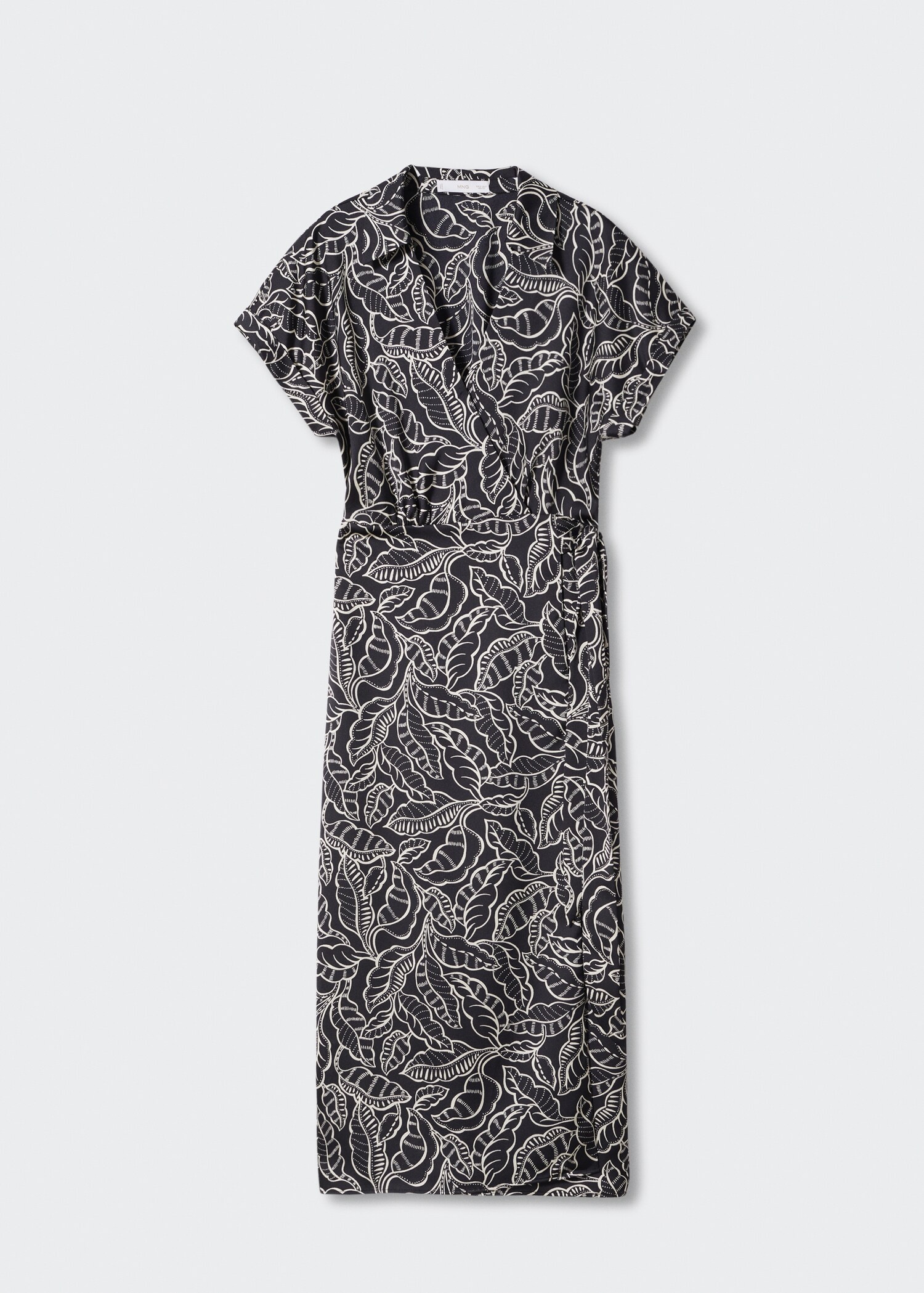 Vestido cruzado estampado - Artículo sin modelo