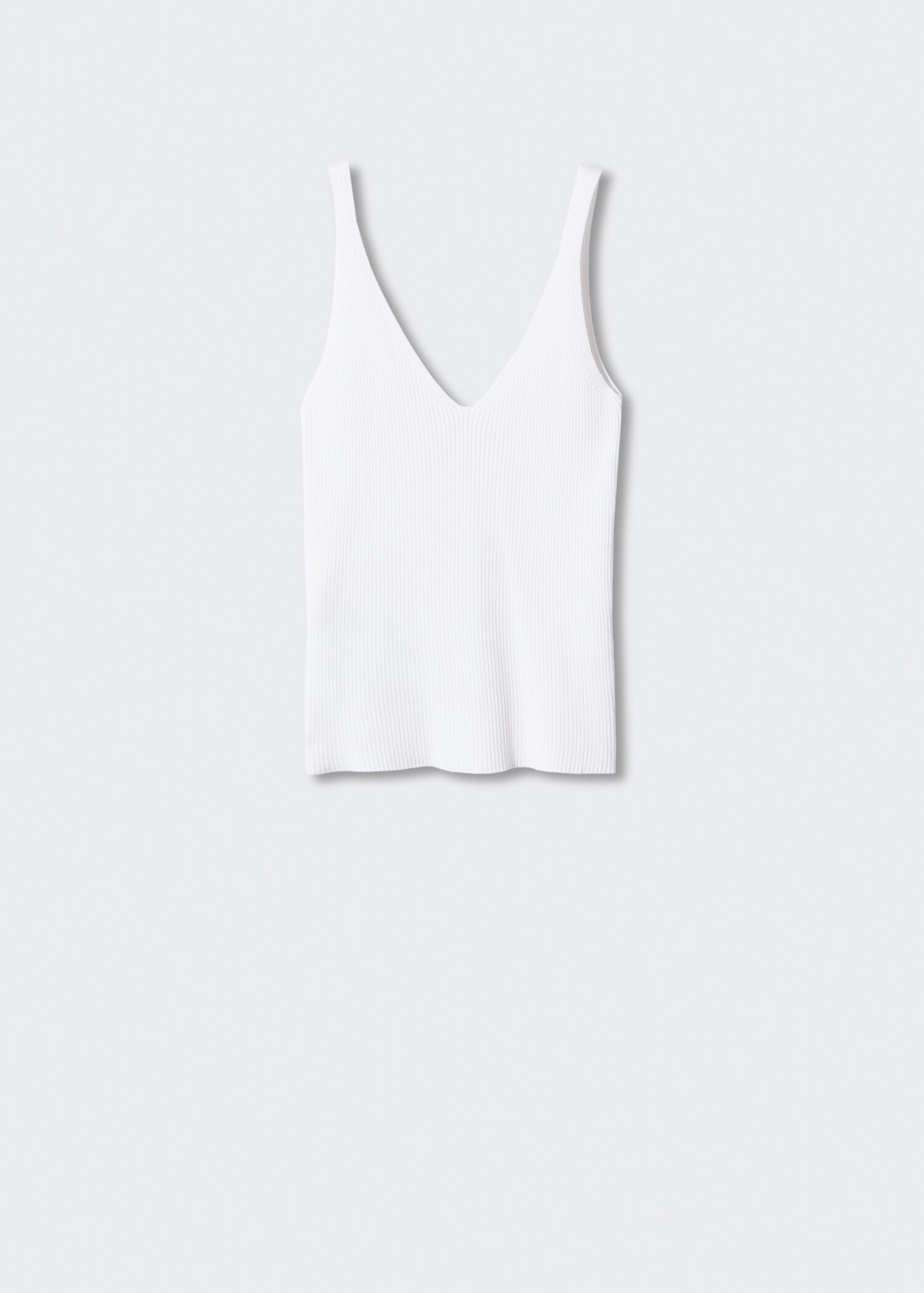 V-neck knitted top - Article without model