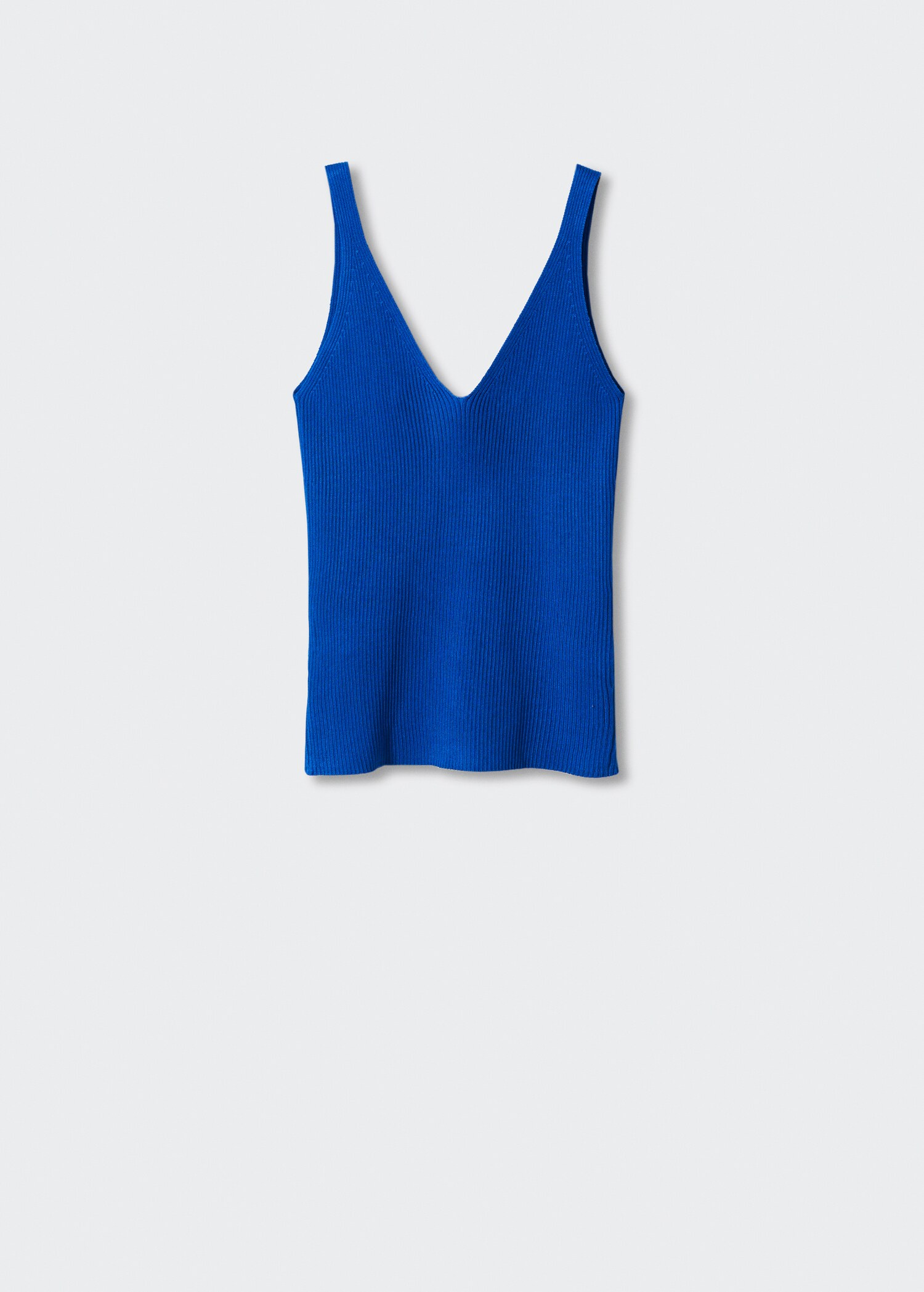 V-neck knitted top - Article without model