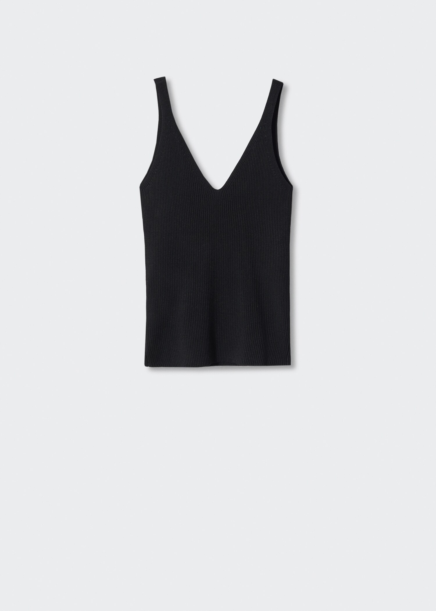 V-neck knitted top - Article without model