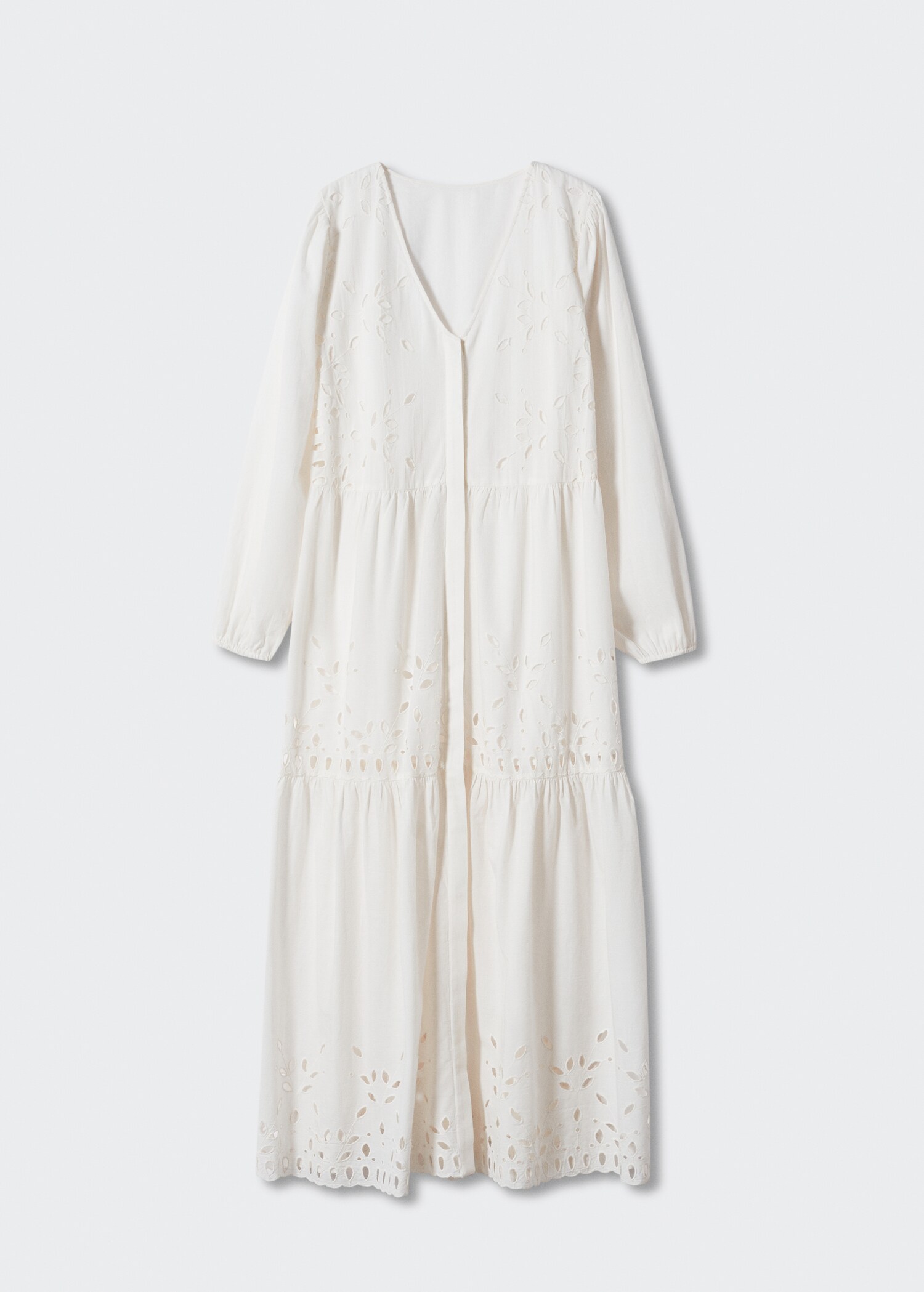 Openwork detail shirt dress - Article without model
