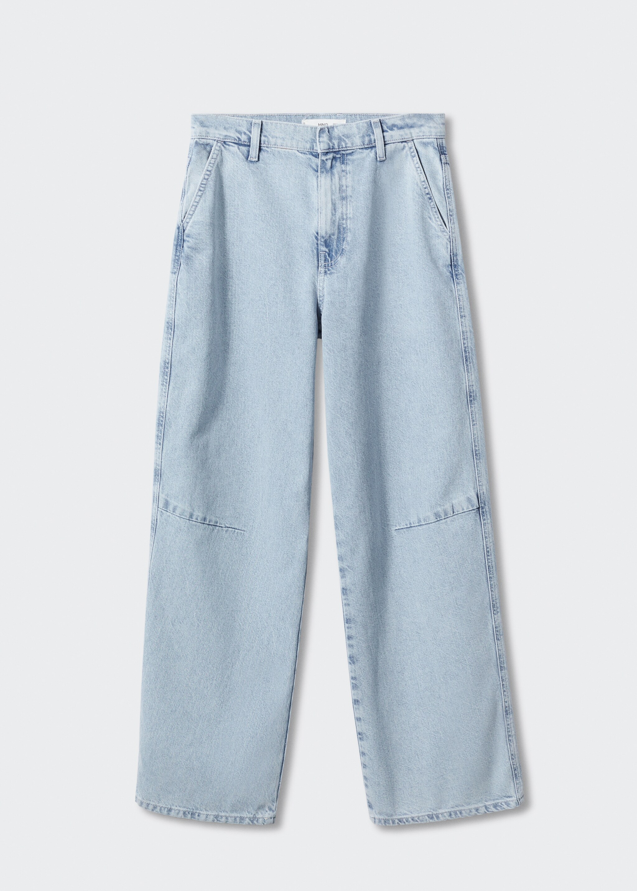 Jeans wideleg tiro medio - Artículo sin modelo