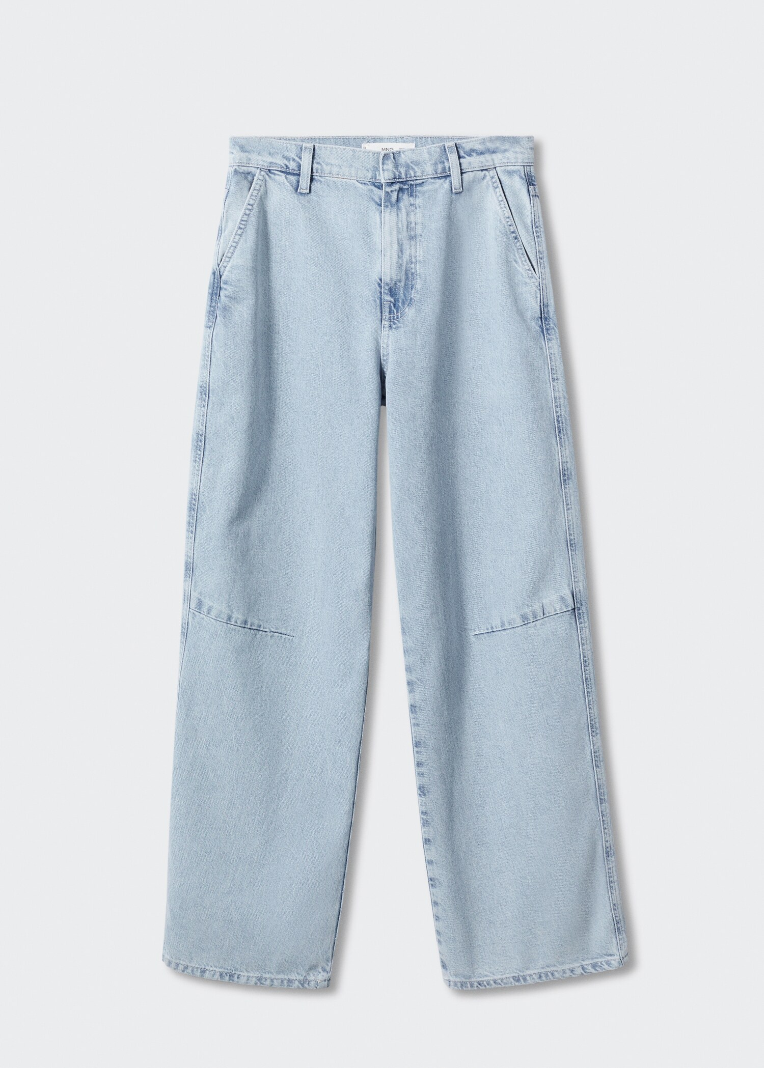 Wideleg-Jeans mit mittlerer Bundhöhe - Artikel ohne Model