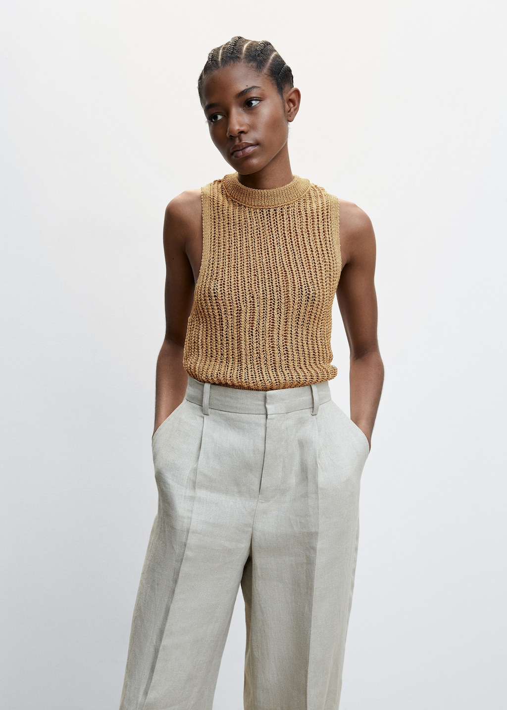 Knitted top outlet