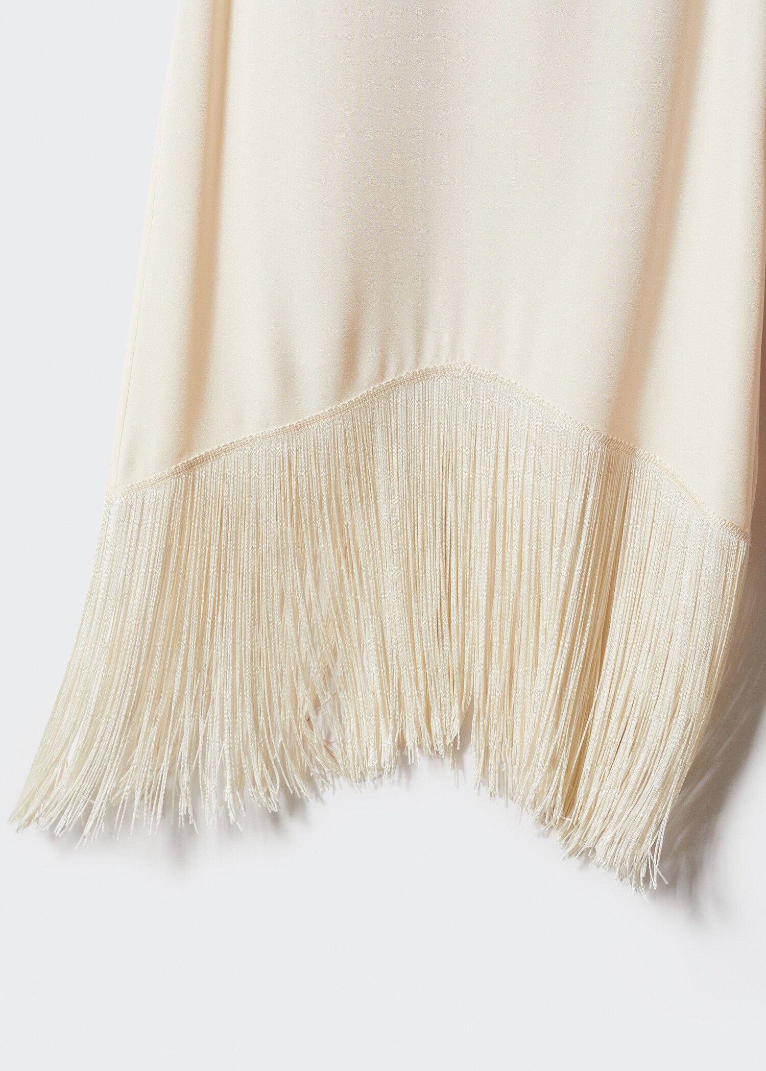 Halter neck fringed dress - Details of the article 8