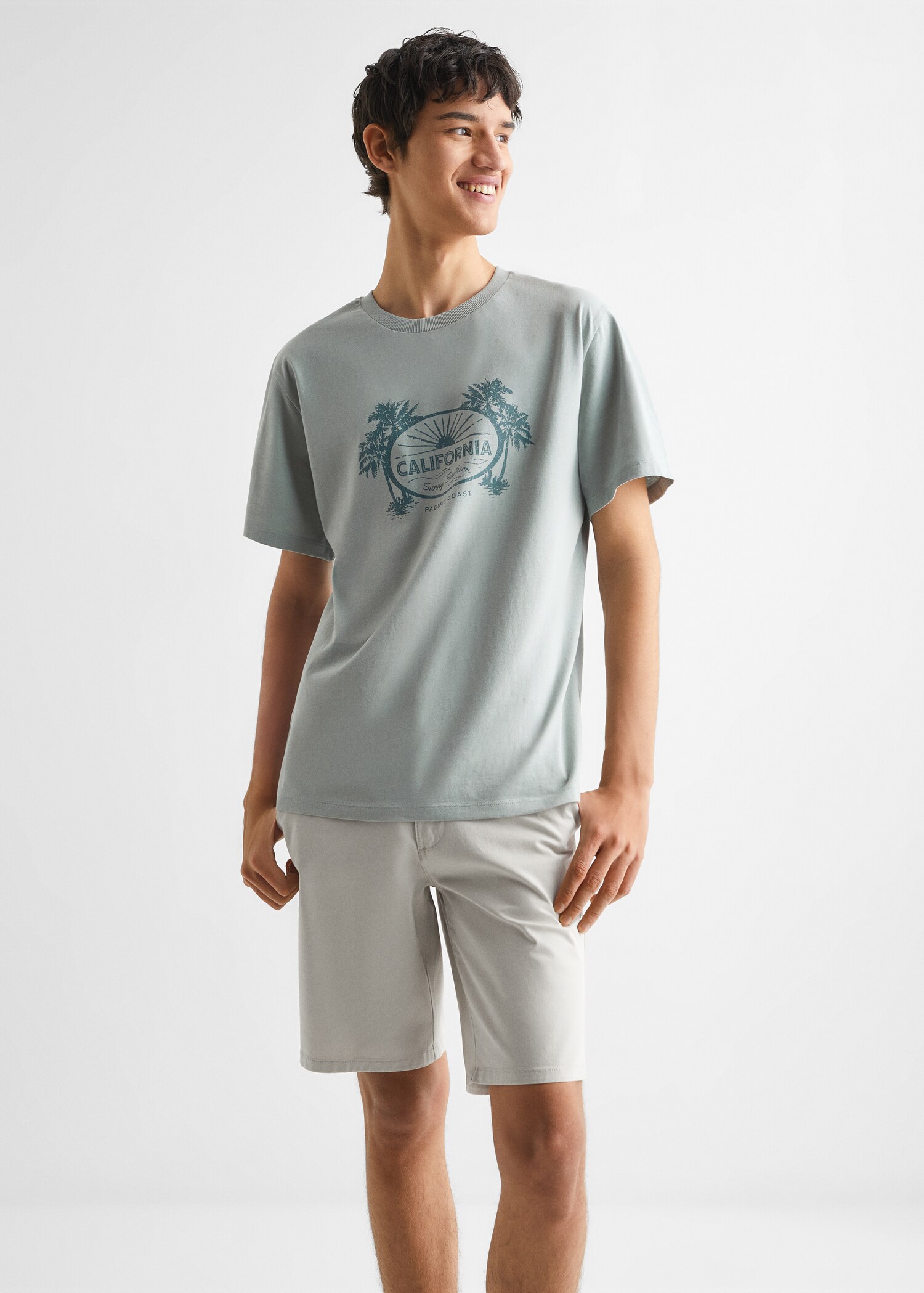 California T-shirt - Middenvlak