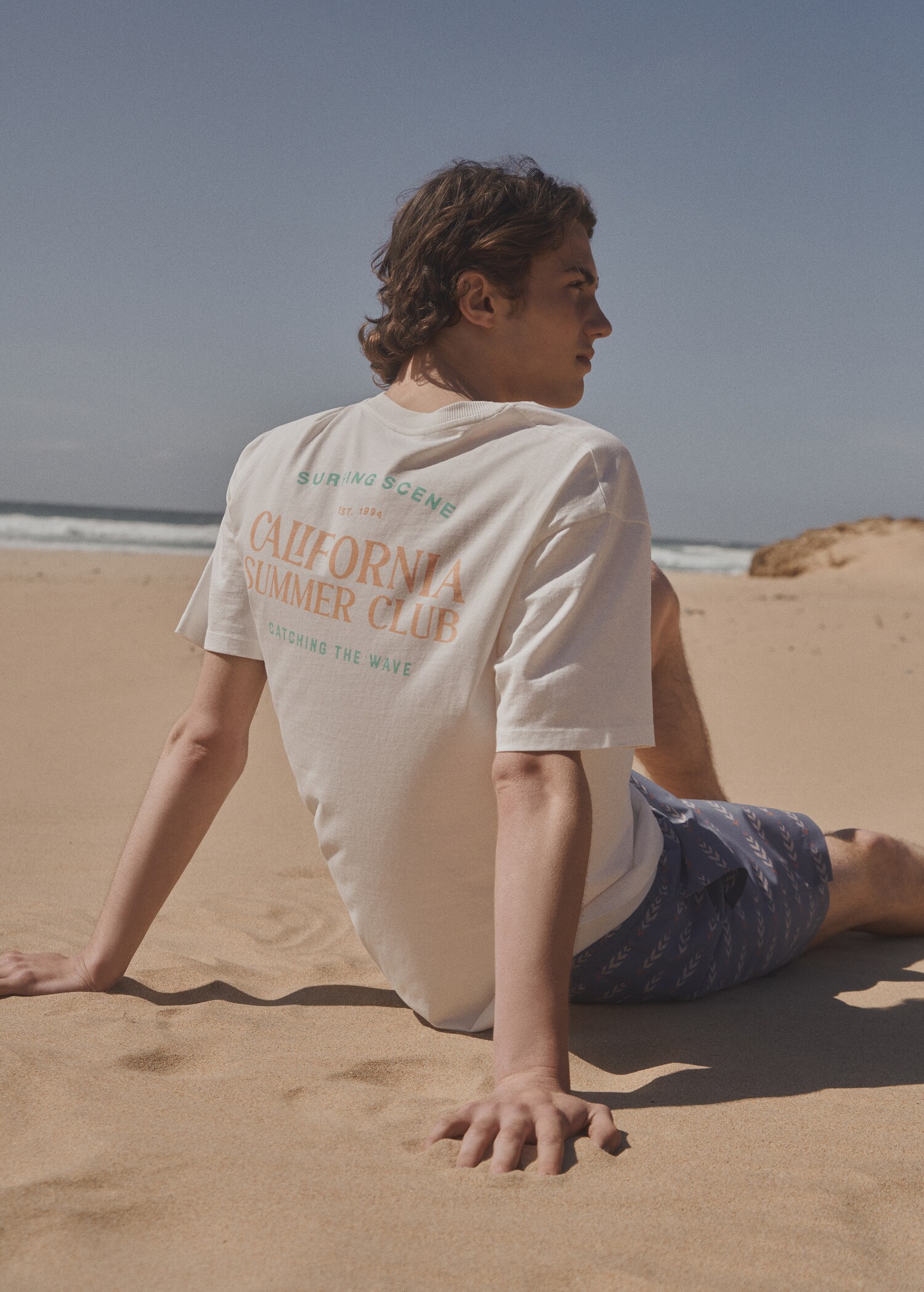 Printed cotton-blend T-shirt - Details of the article 5