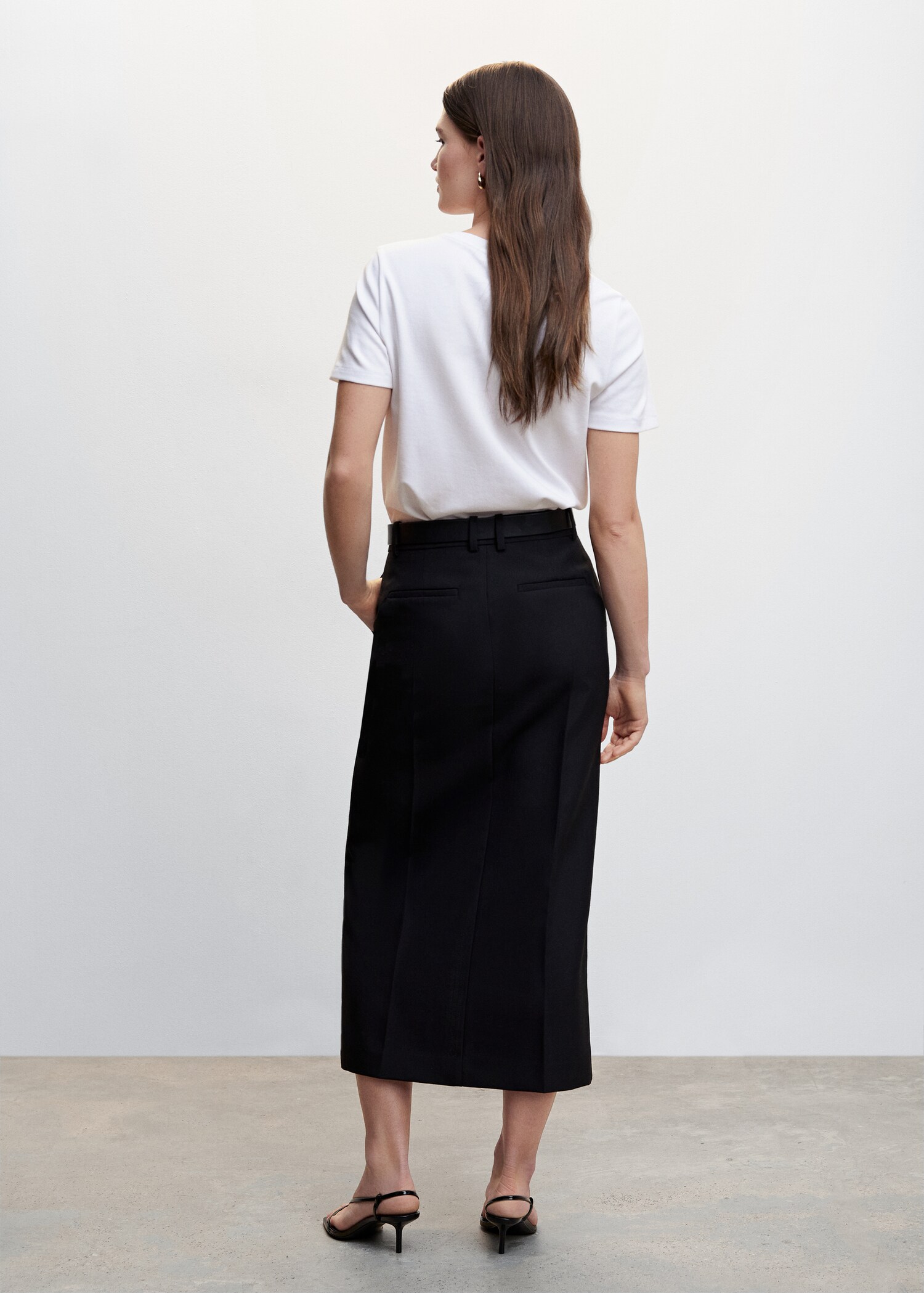 Chemise imprimée coton - Verso de l’article