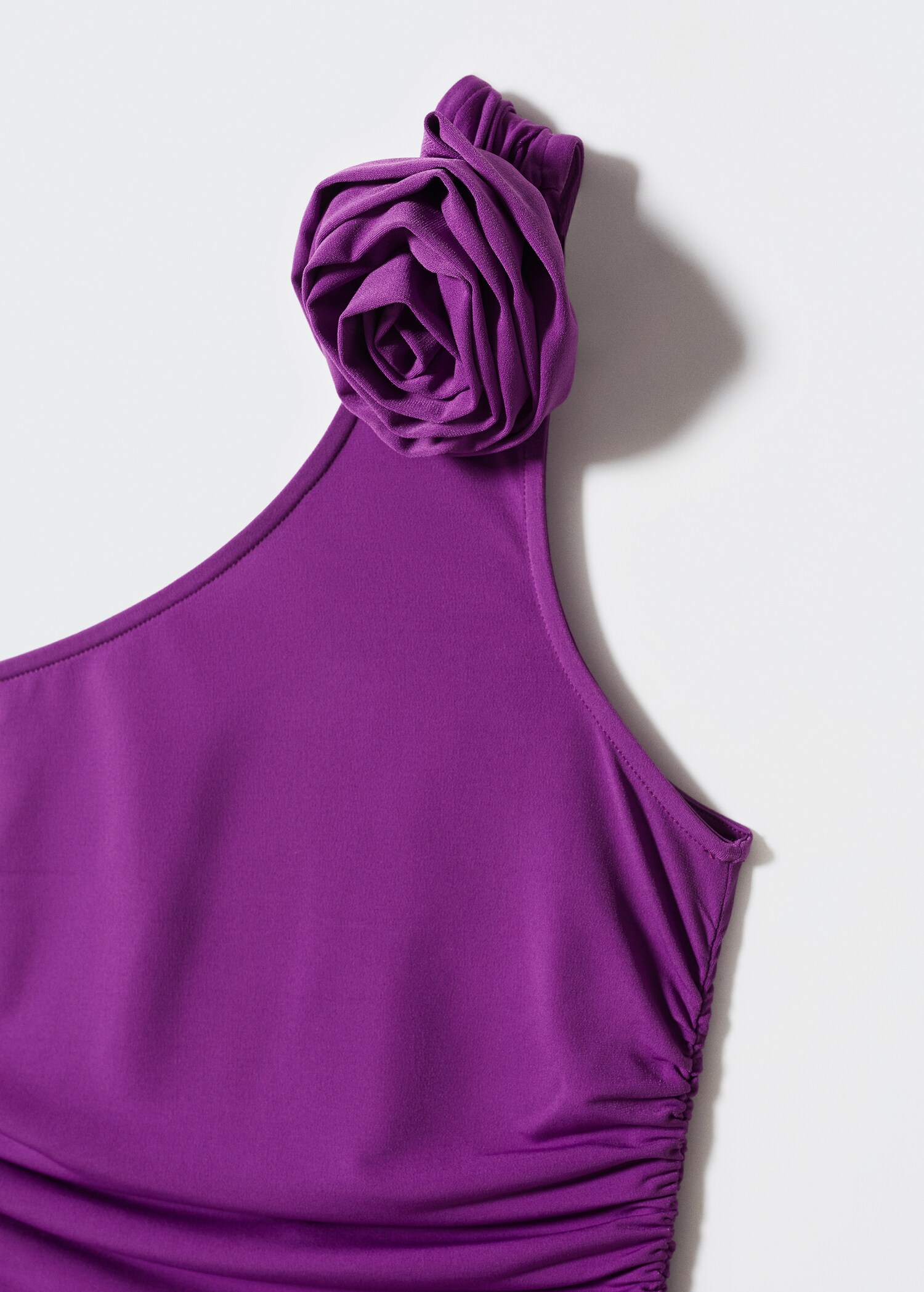 Floral asymmetrical top - Details of the article 8