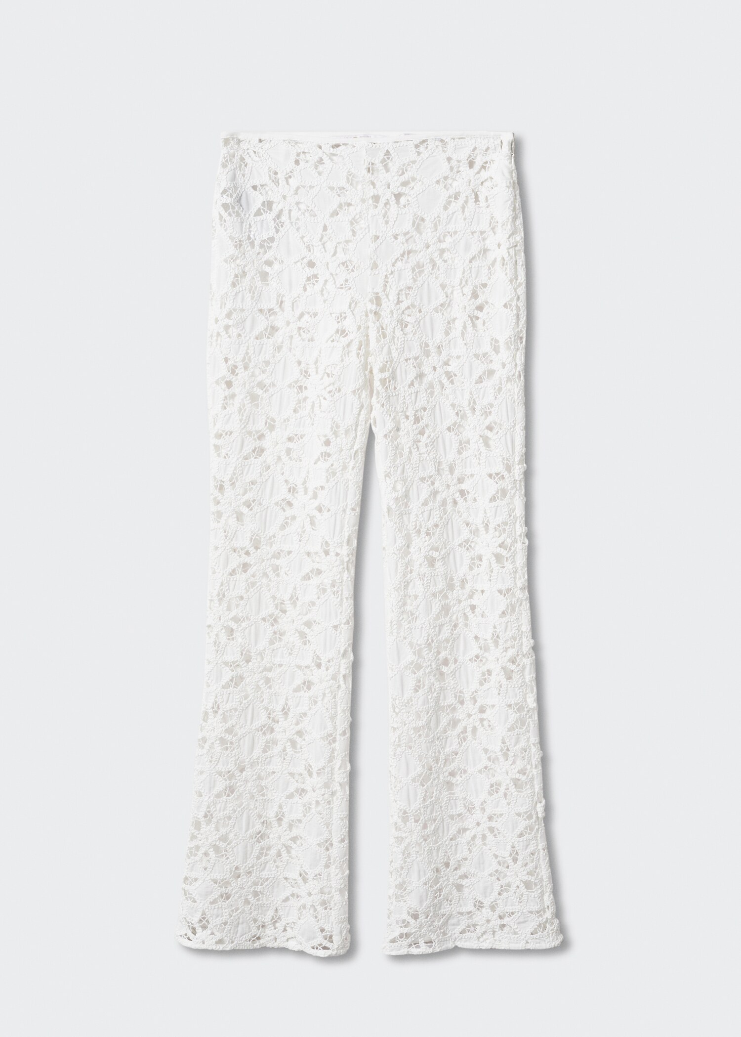 Crochet palazzo pants - Article without model