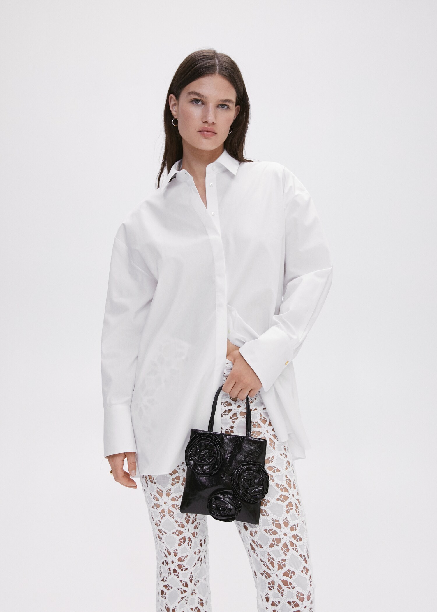Crochet palazzo pants - Details of the article 1