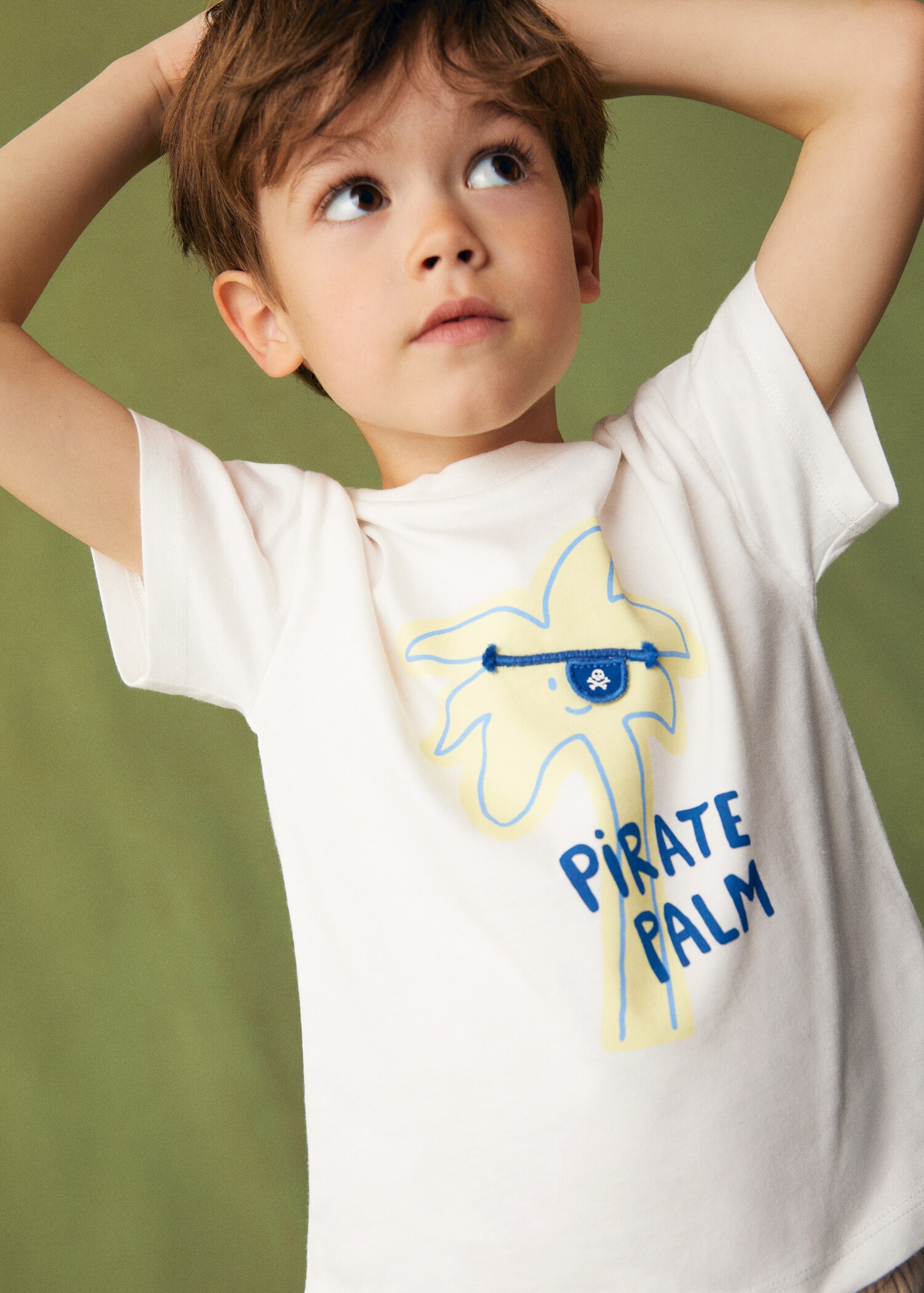 Camiseta estampada algodón - Detalle del artículo 1