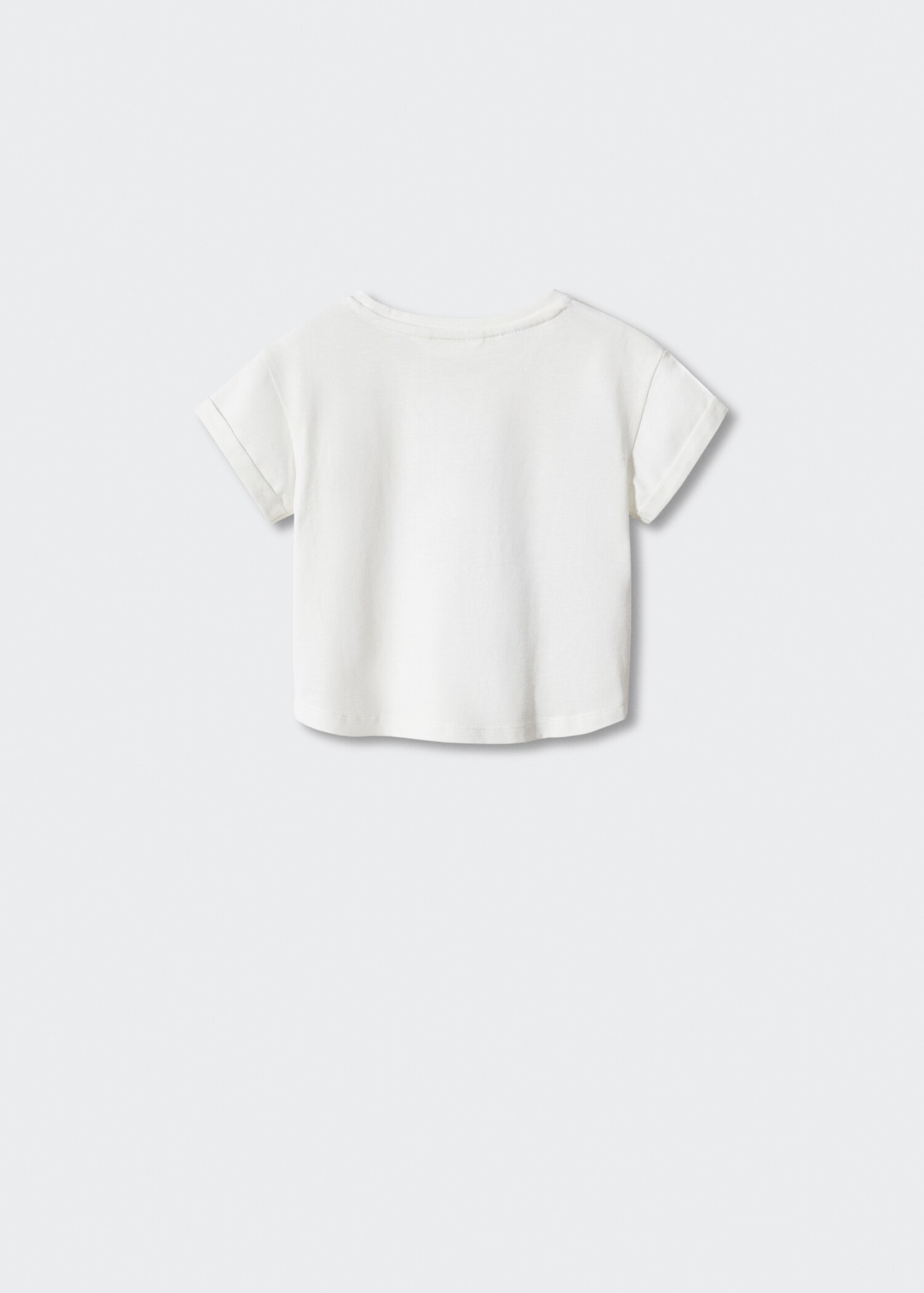 Camiseta estampada algodón - Reverso del artículo