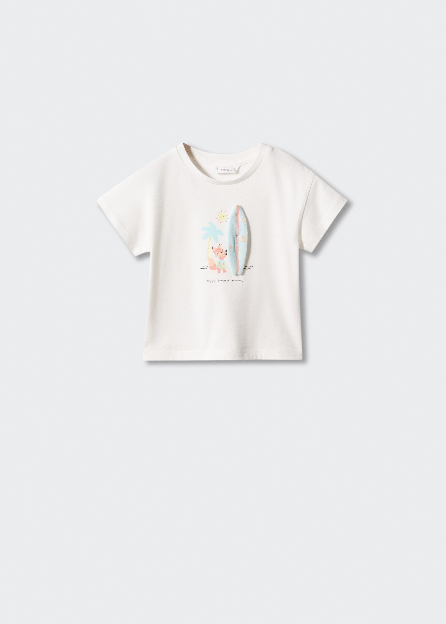 T-shirt with print drawing  - Article without model
