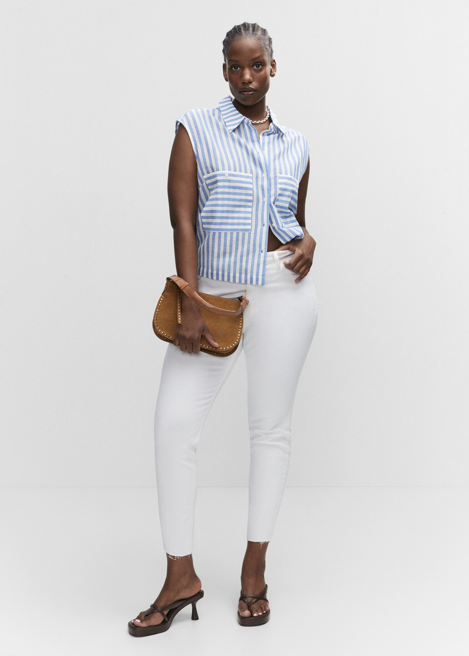 Ärmelloses Print-T-Shirt - Damen | MANGO OUTLET Deutschland