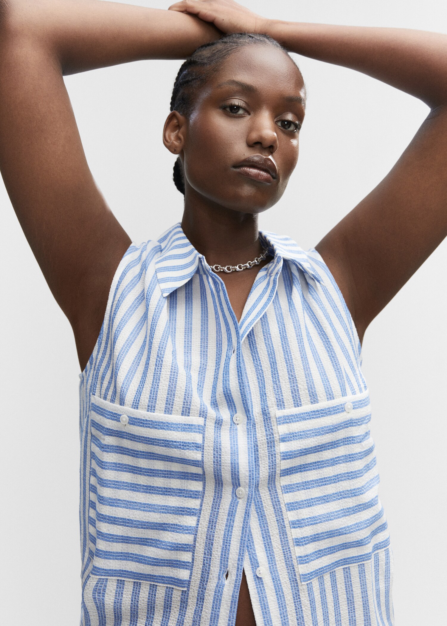 Ärmelloses Print-T-Shirt - Damen | MANGO OUTLET Deutschland 