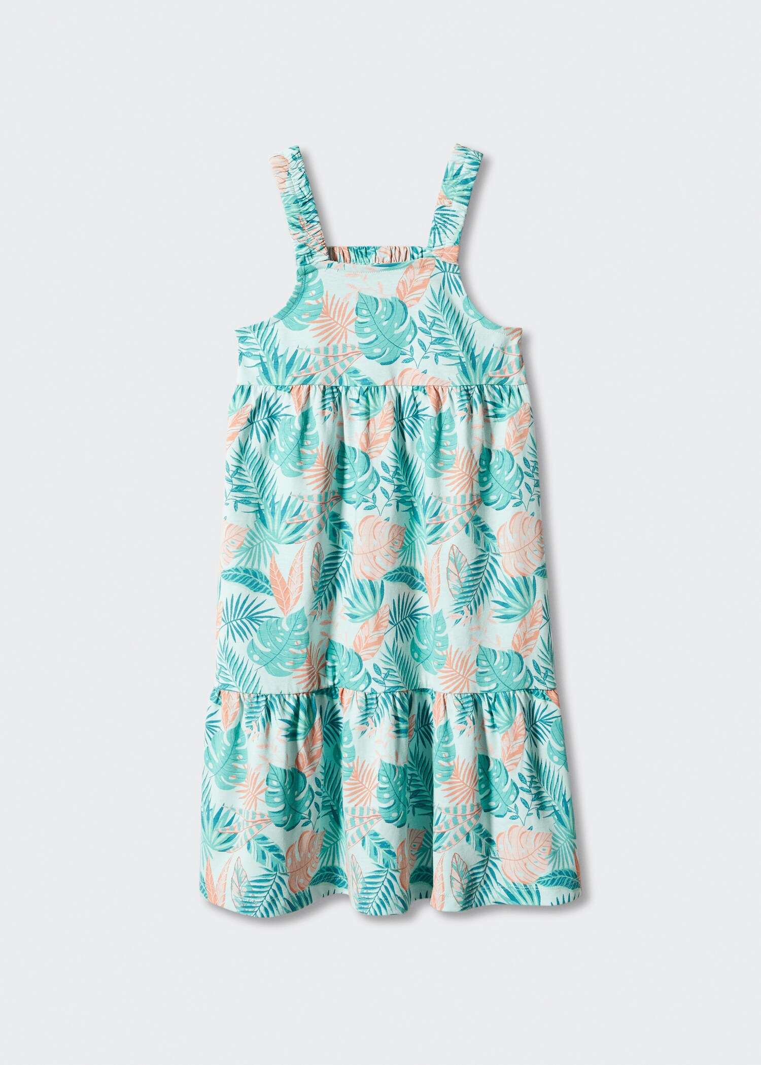 Robe en imprimé feuilles - Article sans modèle