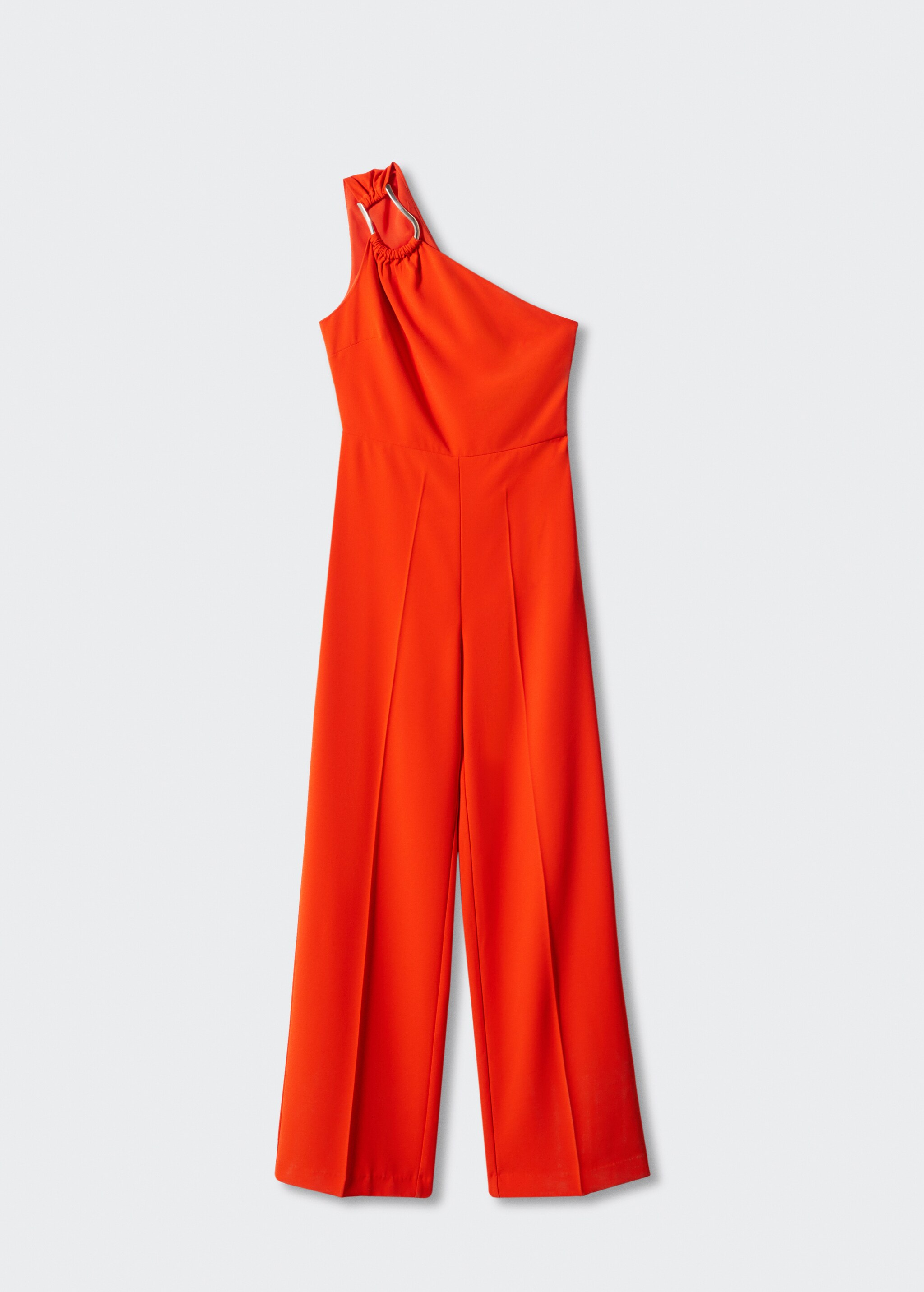 Asymmetrical jumpsuit with metallic detail - Article without model