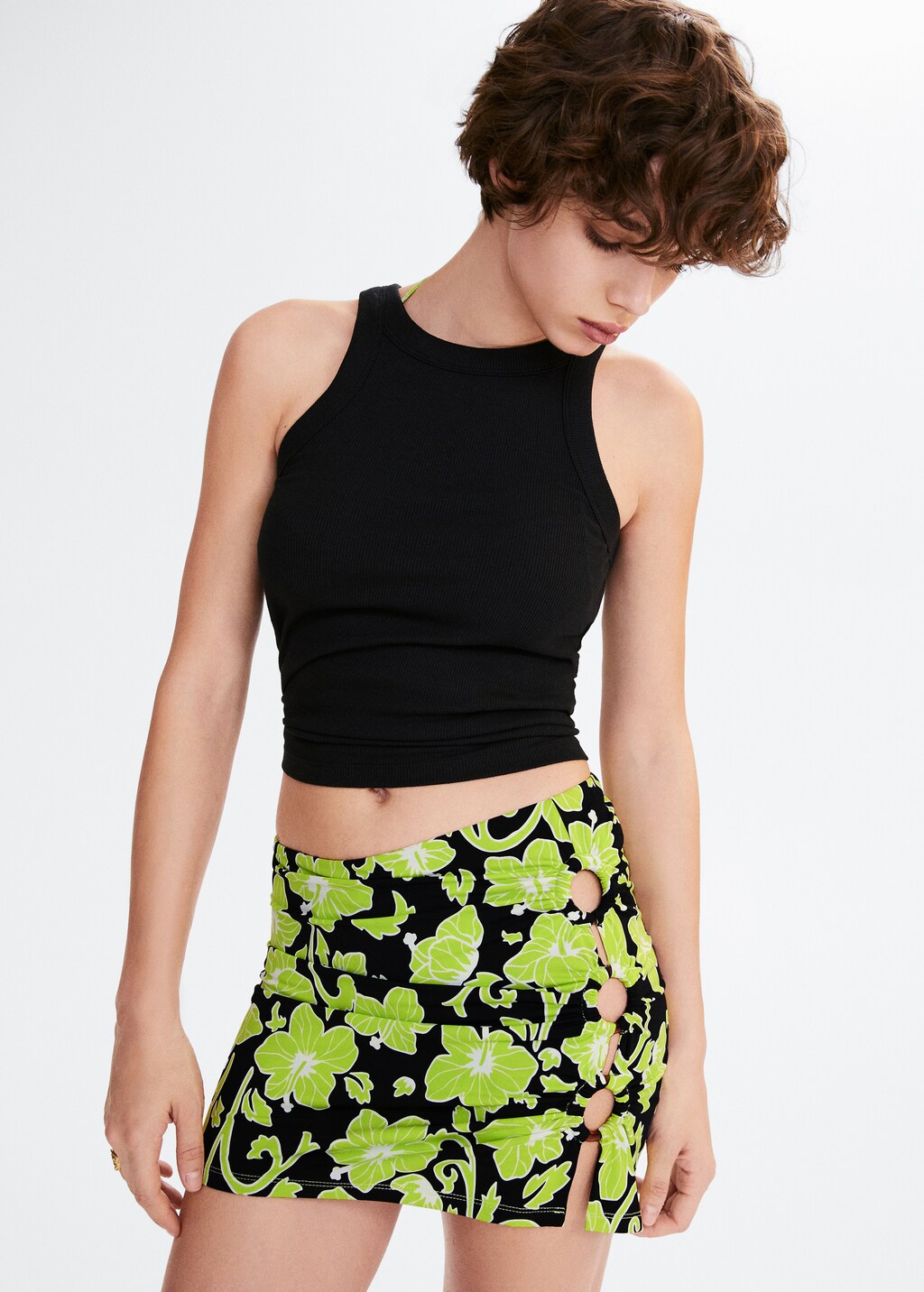 Jupe imprimée femme best sale