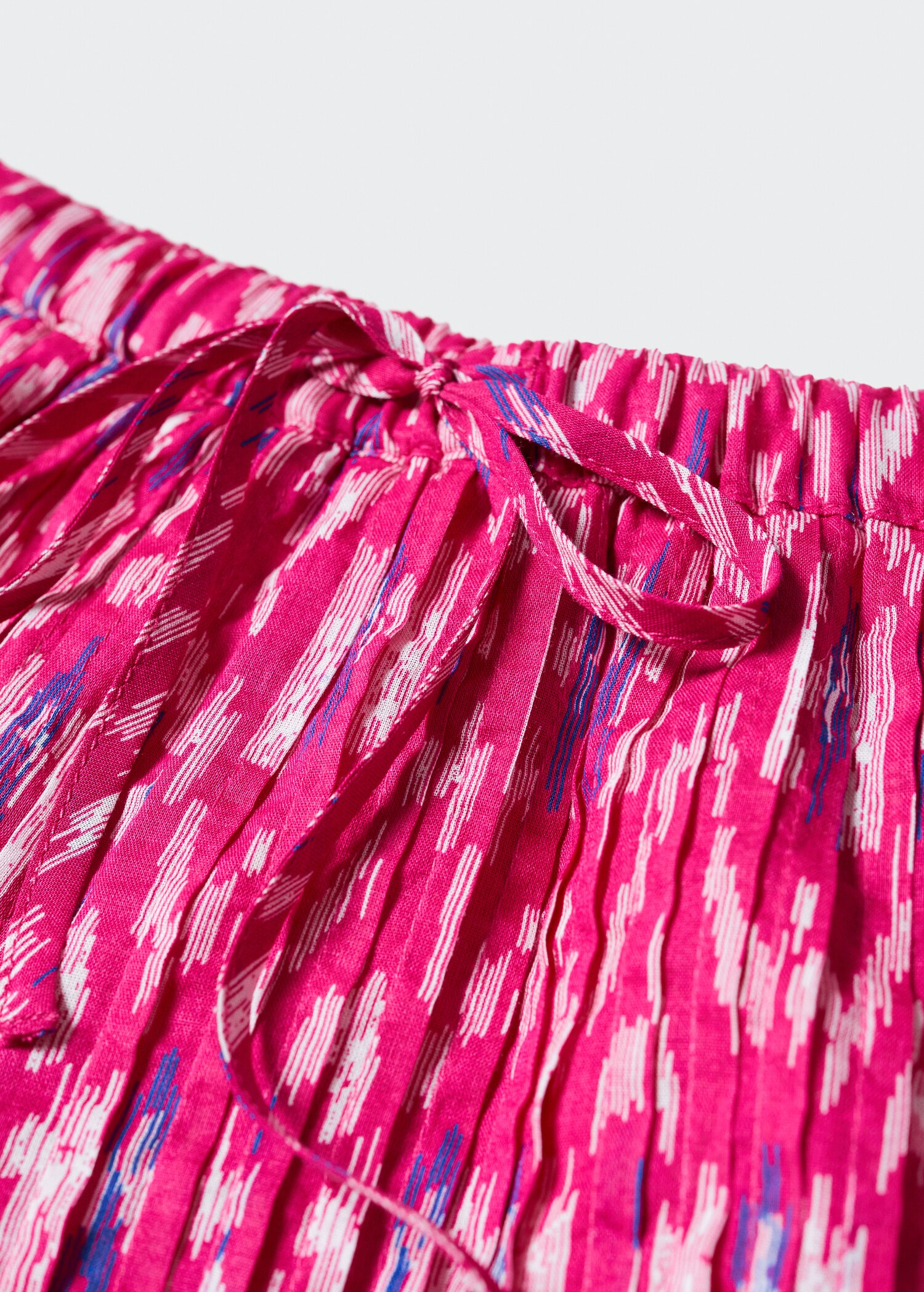 Ruffle print shorts - Details of the article 8