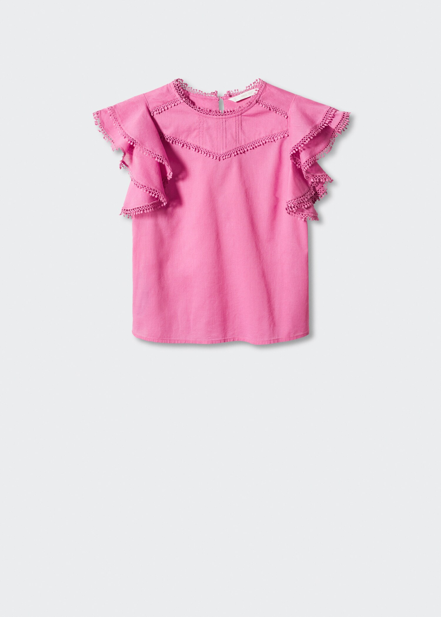 Blusa volantes bordados - Artículo sin modelo