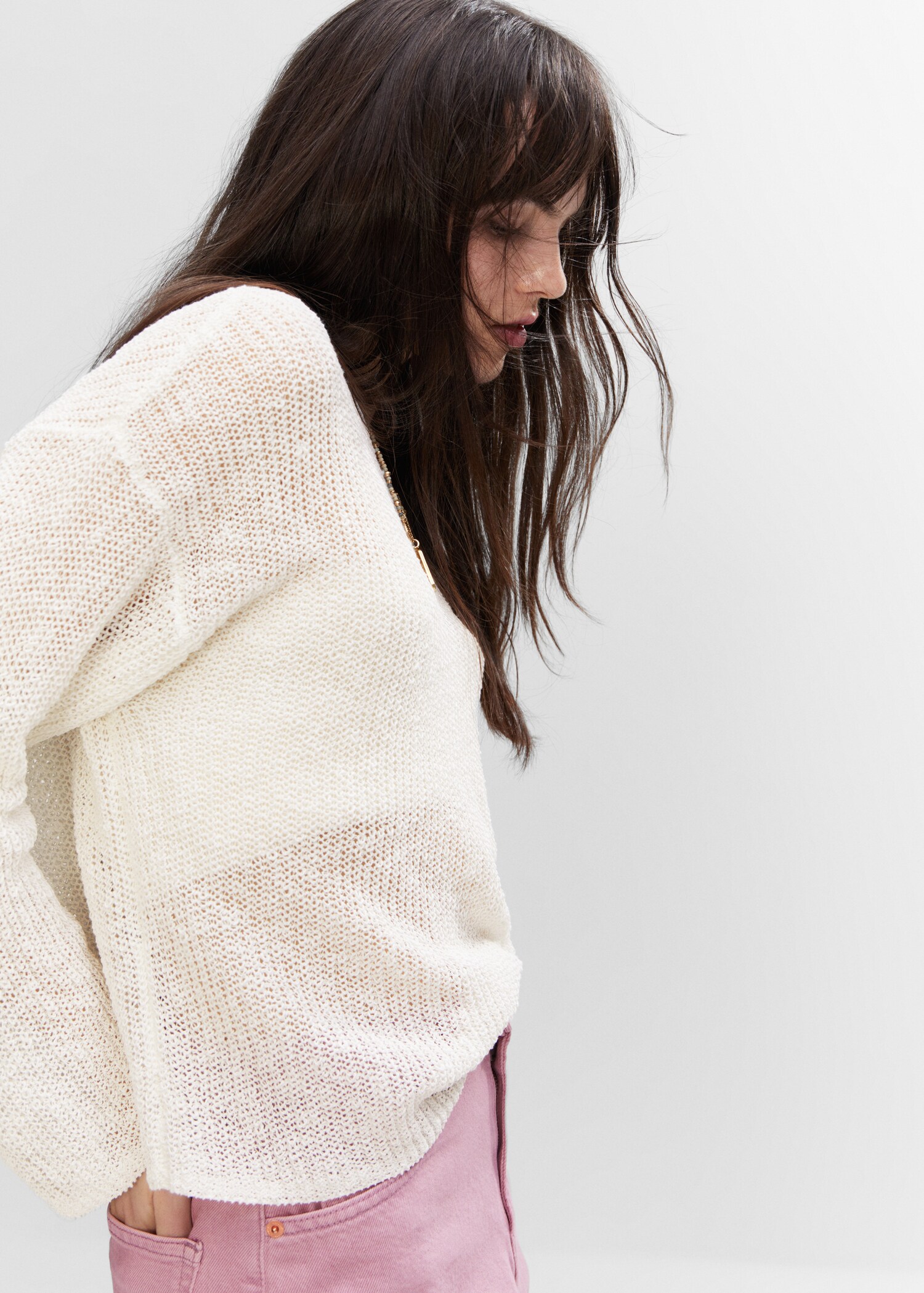 Dunne oversized trui - Detail van het artikel 6