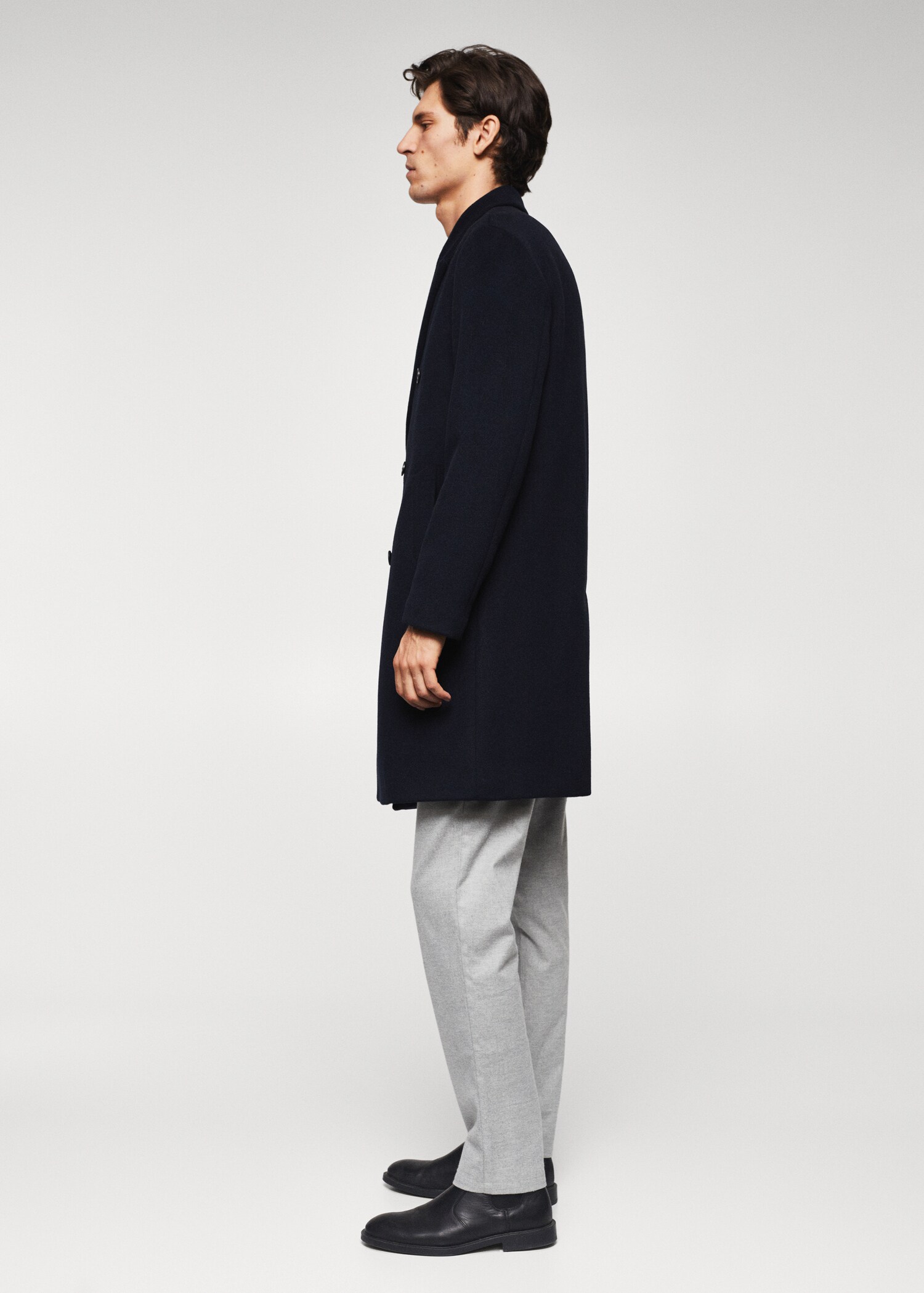 Manteau long en laine - Détail de l'article 6